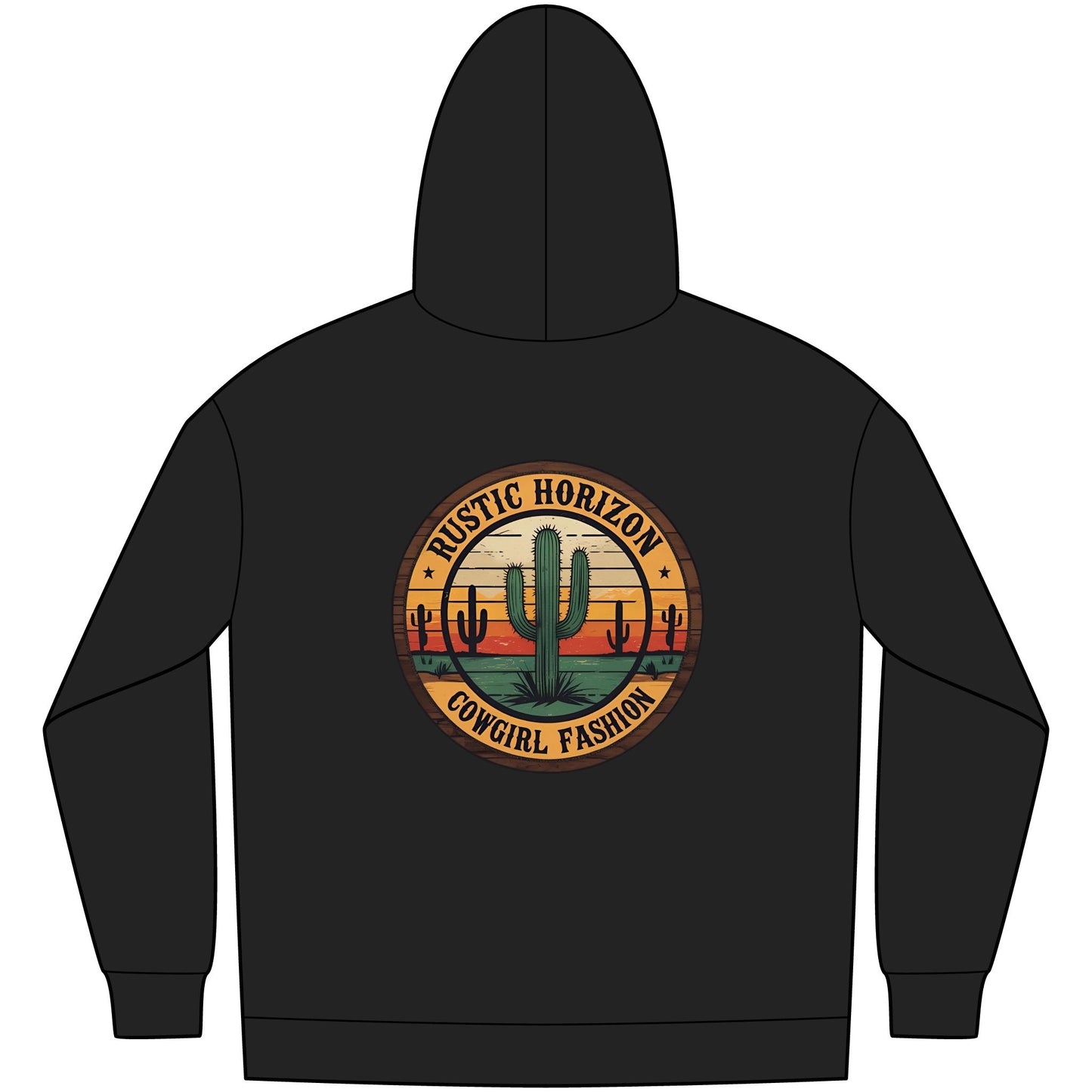 Cowgirl Unisex Western Fleece Hoodie, Rustic Fashion Sweatshirt, Cozy Winter Apparel, Gift for Rodeo Lovers, Casual Outdoor Clothing