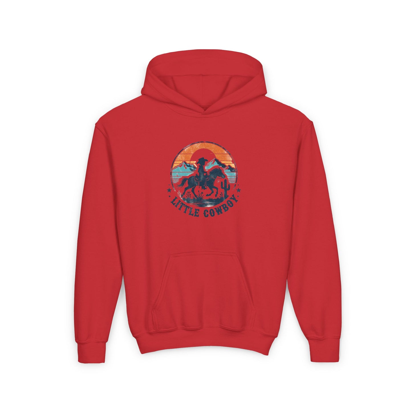LITTLE COWBOY Youth Heavy Blend Hooded Sweatshirt