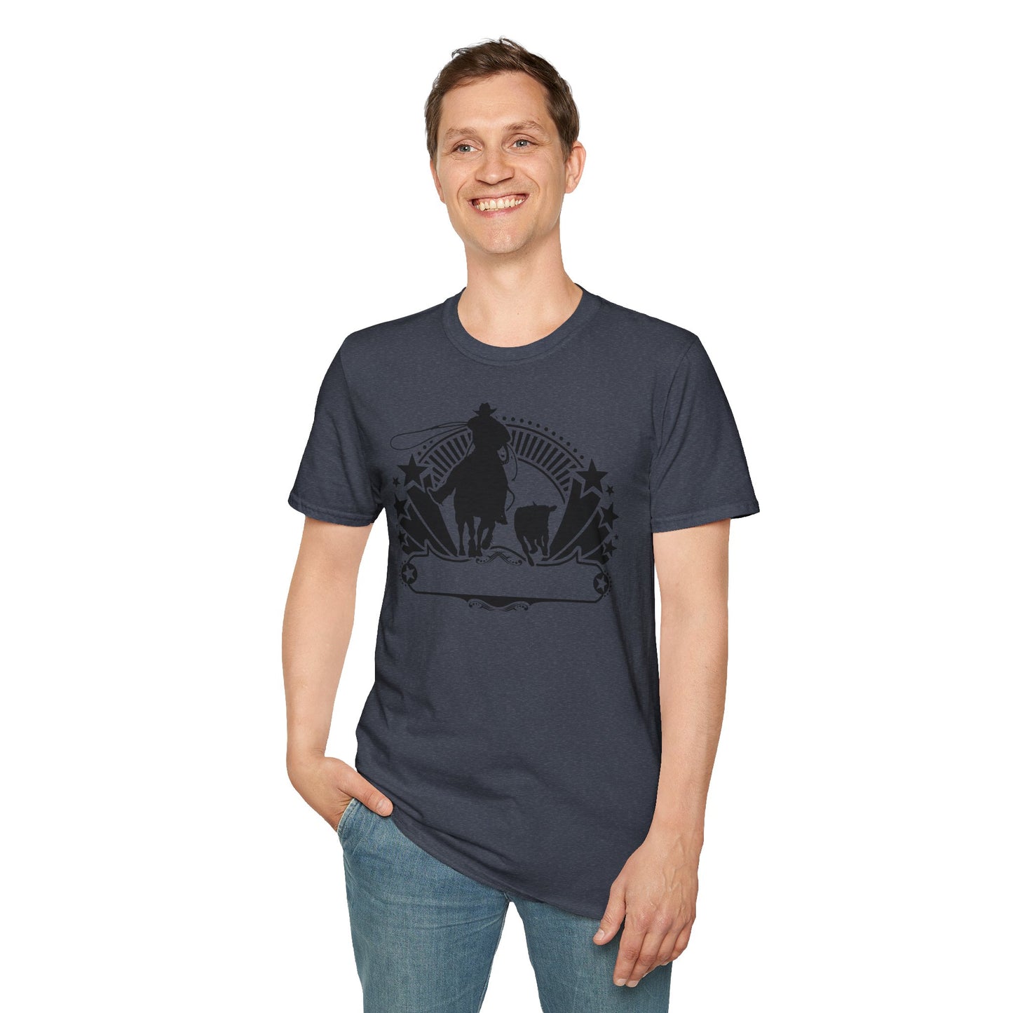 Unisex Softstyle T-Shirt CALF ROPING