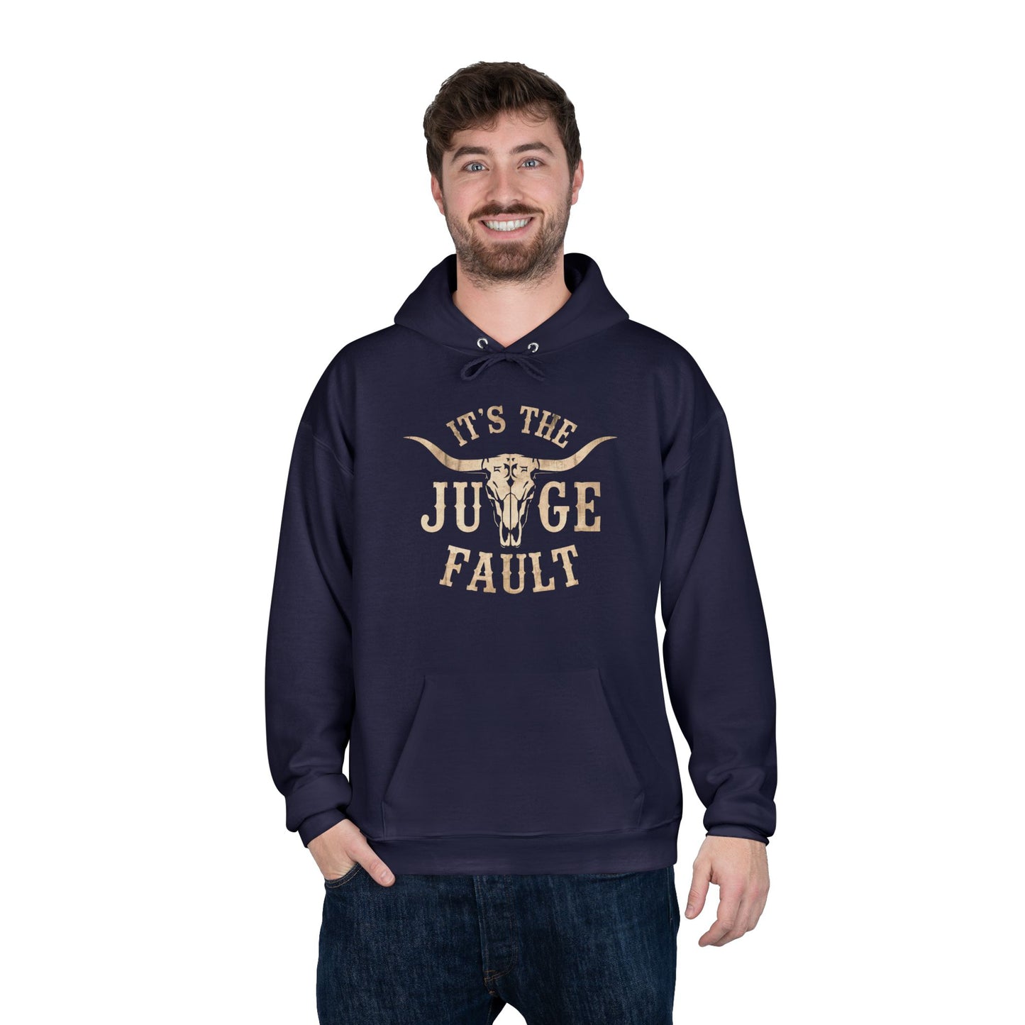 IT'S THE JUDGE FAULT Unisex EcoSmart® Pullover Hoodie Sweatshirt