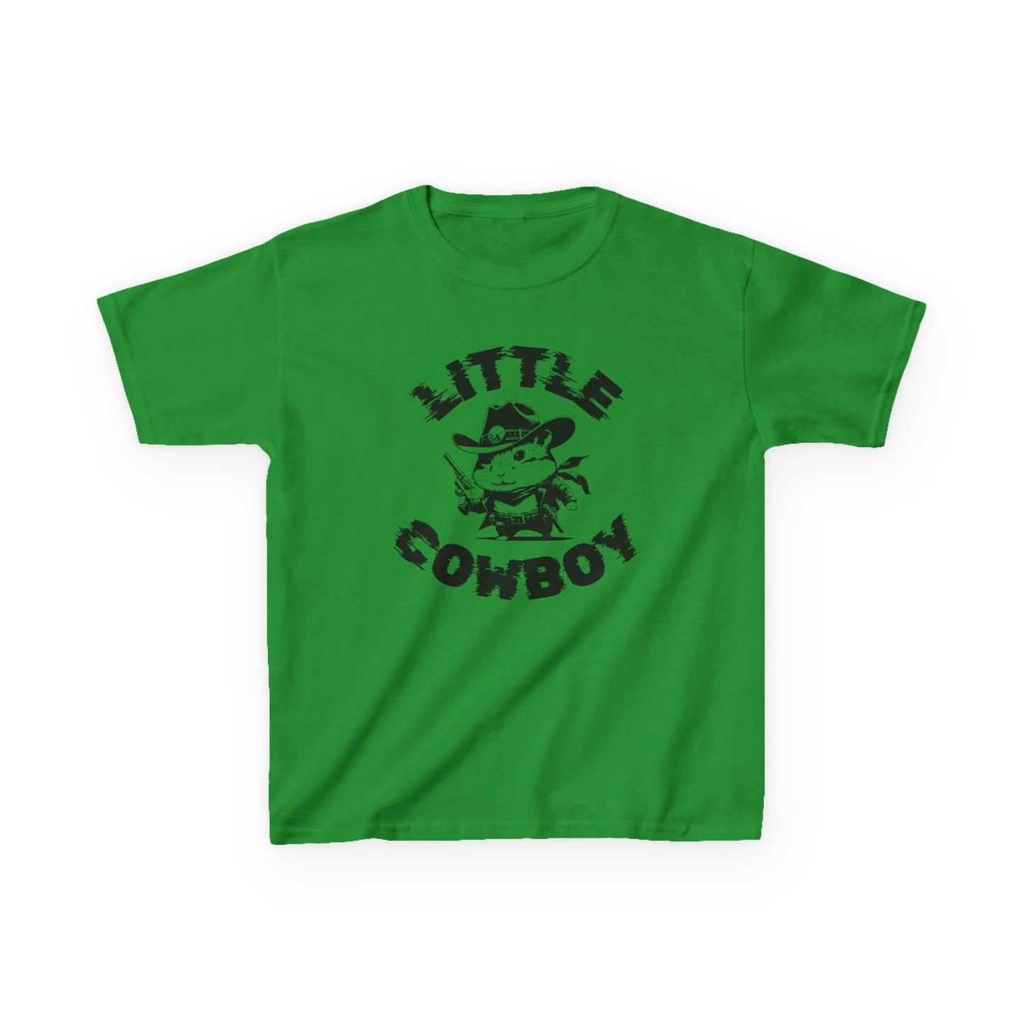 Kids Tee - Little Hamster Cowboy Design