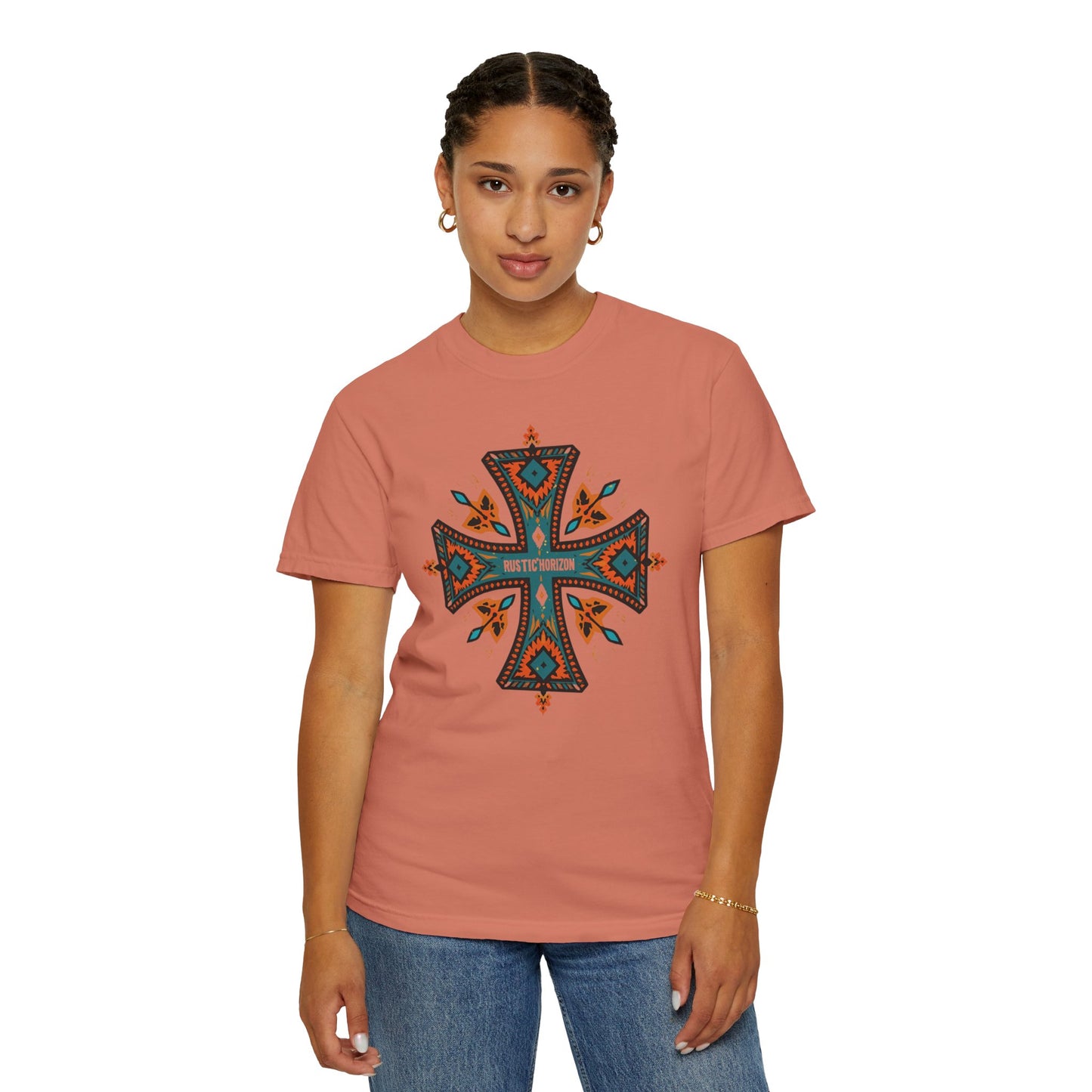Style Rustic Horizon UNISEX T-Shirt｜Festival Wear, Casual Outfit, Gift for Nature Lovers, Vintage Style Tee, Summer Essential