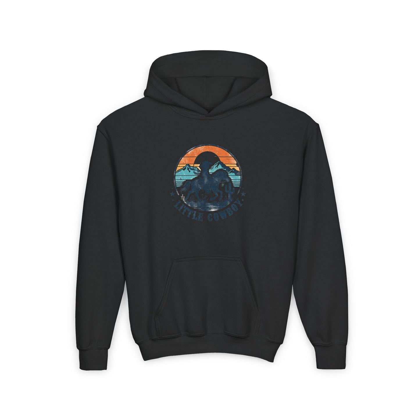 LITTLE COWBOY Youth Heavy Blend Hooded Sweatshirt
