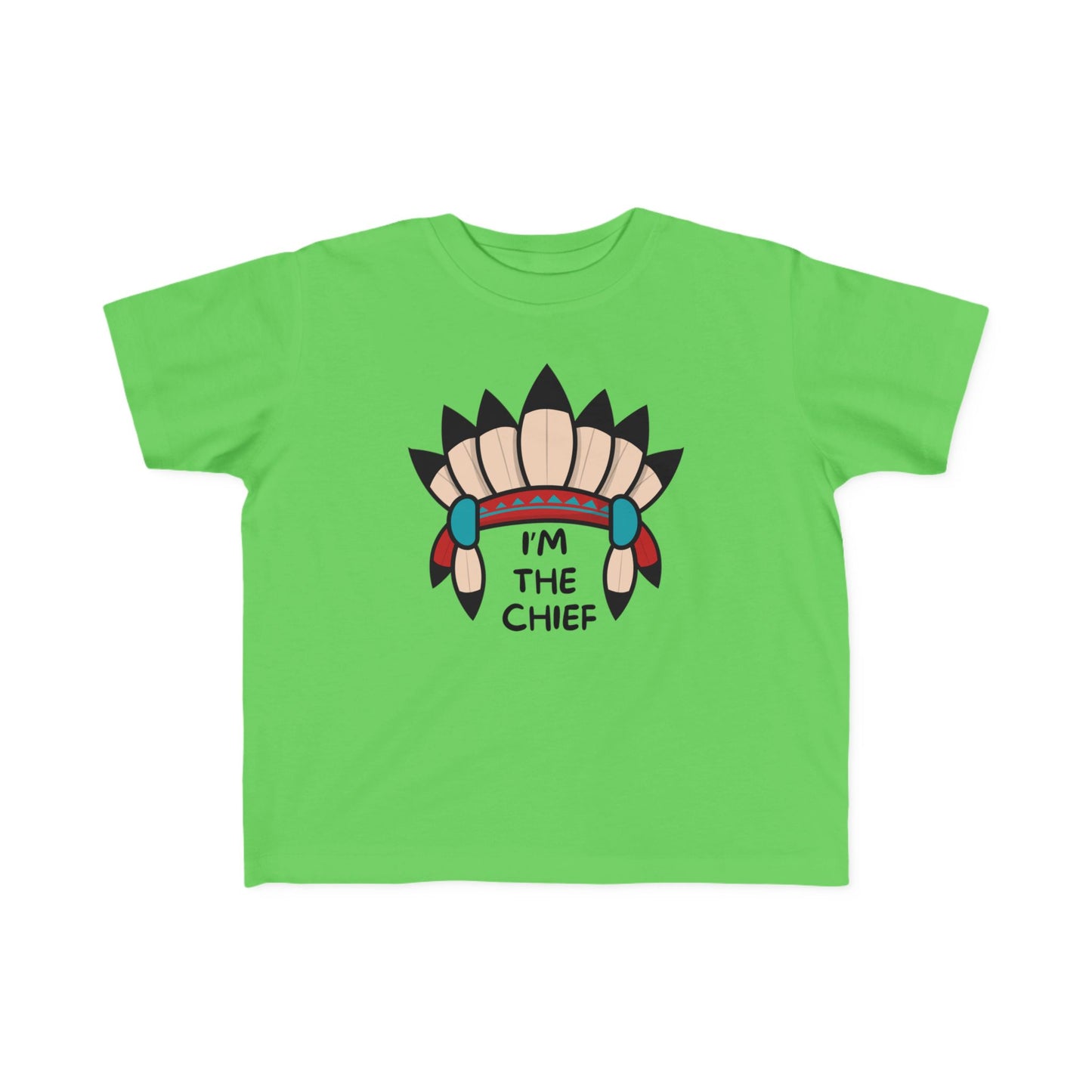 I'M THE CHIEF INDIAN ENFANT Toddler's Fine Jersey Tee