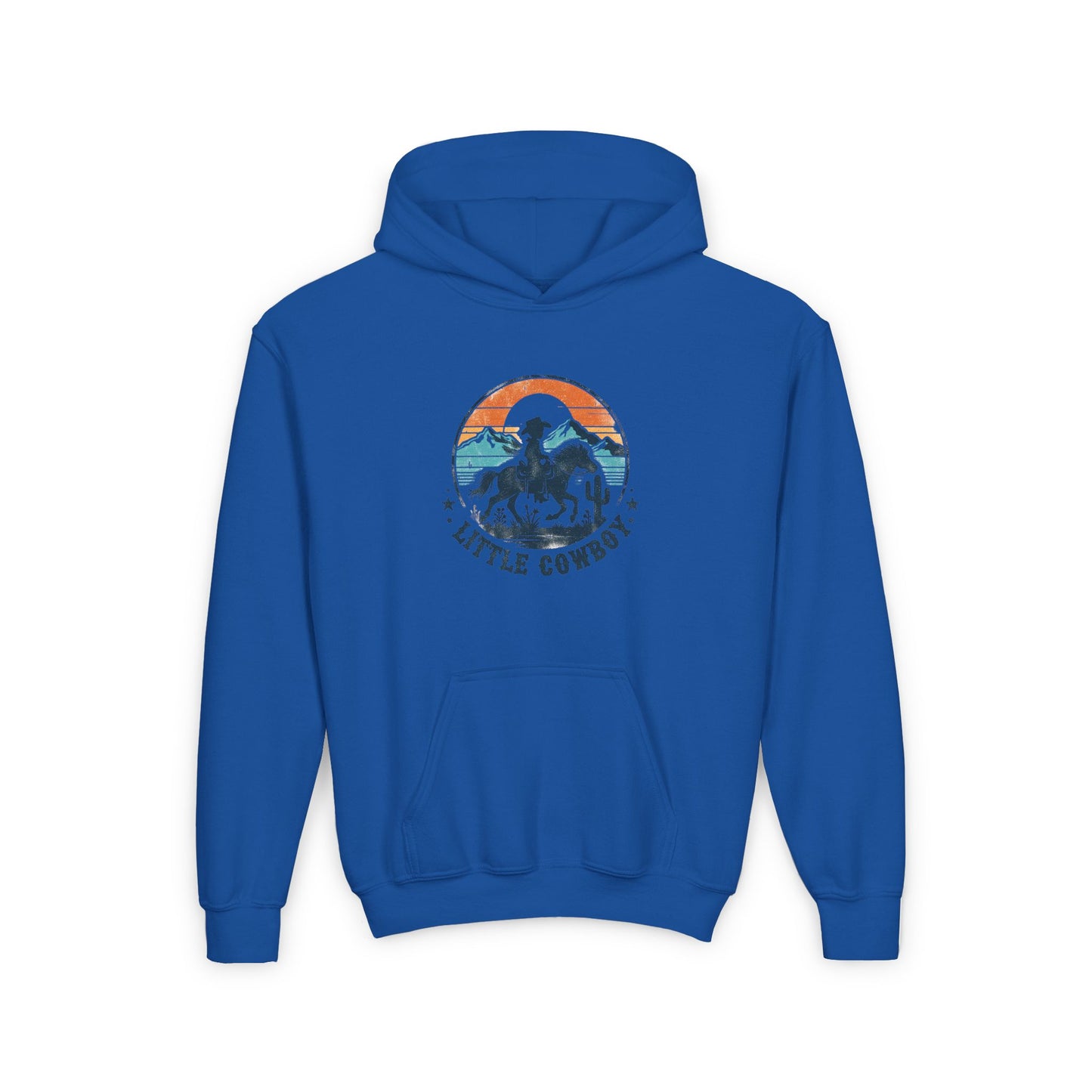 LITTLE COWBOY Youth Heavy Blend Hooded Sweatshirt