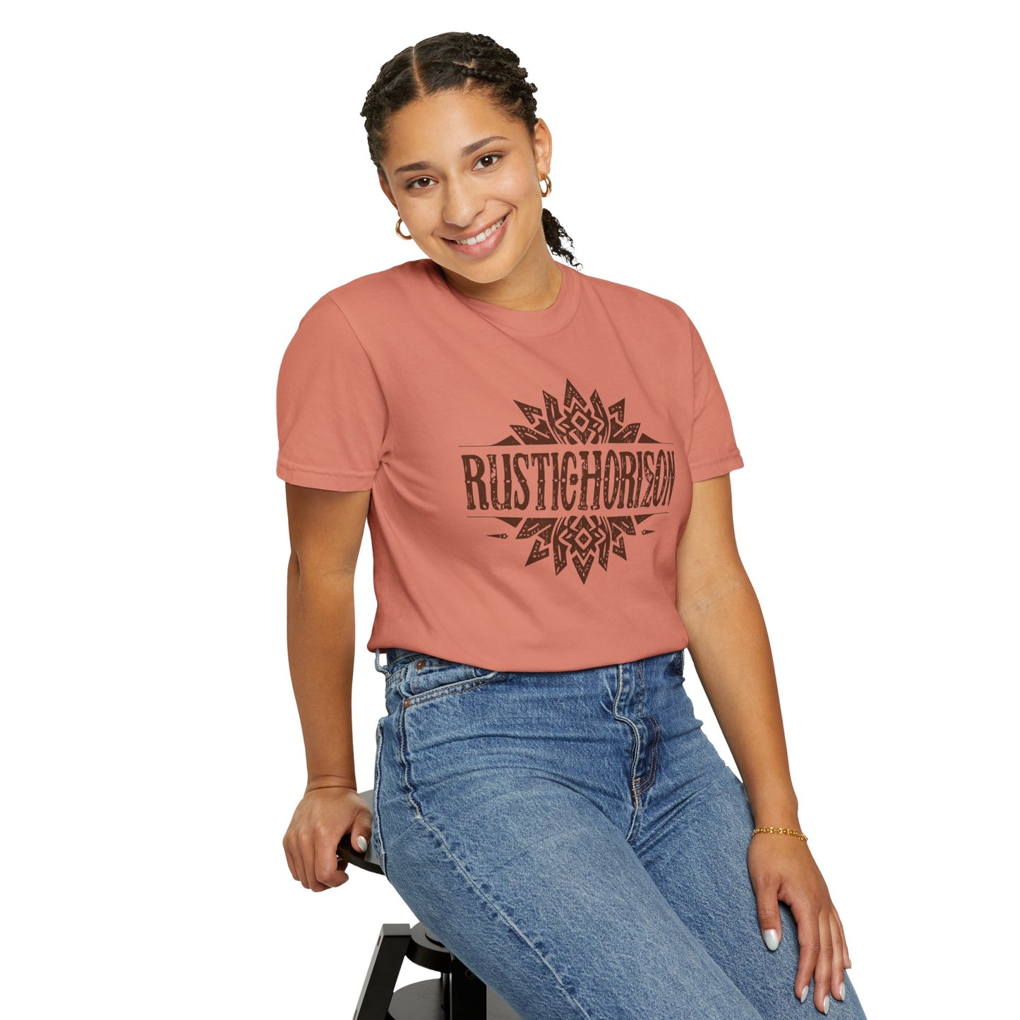 Style Rustic Horizon UNISEX T-Shirt｜Festival Wear, Casual Outfit, Gift for Nature Lovers, Vintage Style Tee, Summer Essential