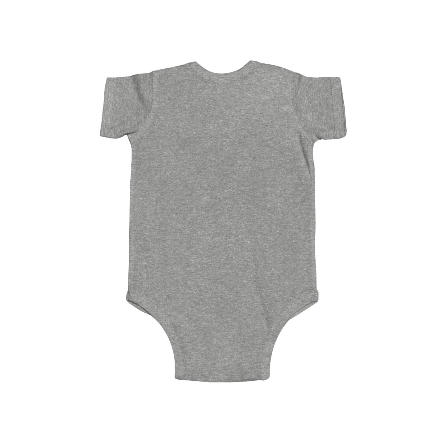 Cute Like Mom Grumpy As Dad Infant Fine Jersey Bodysuit