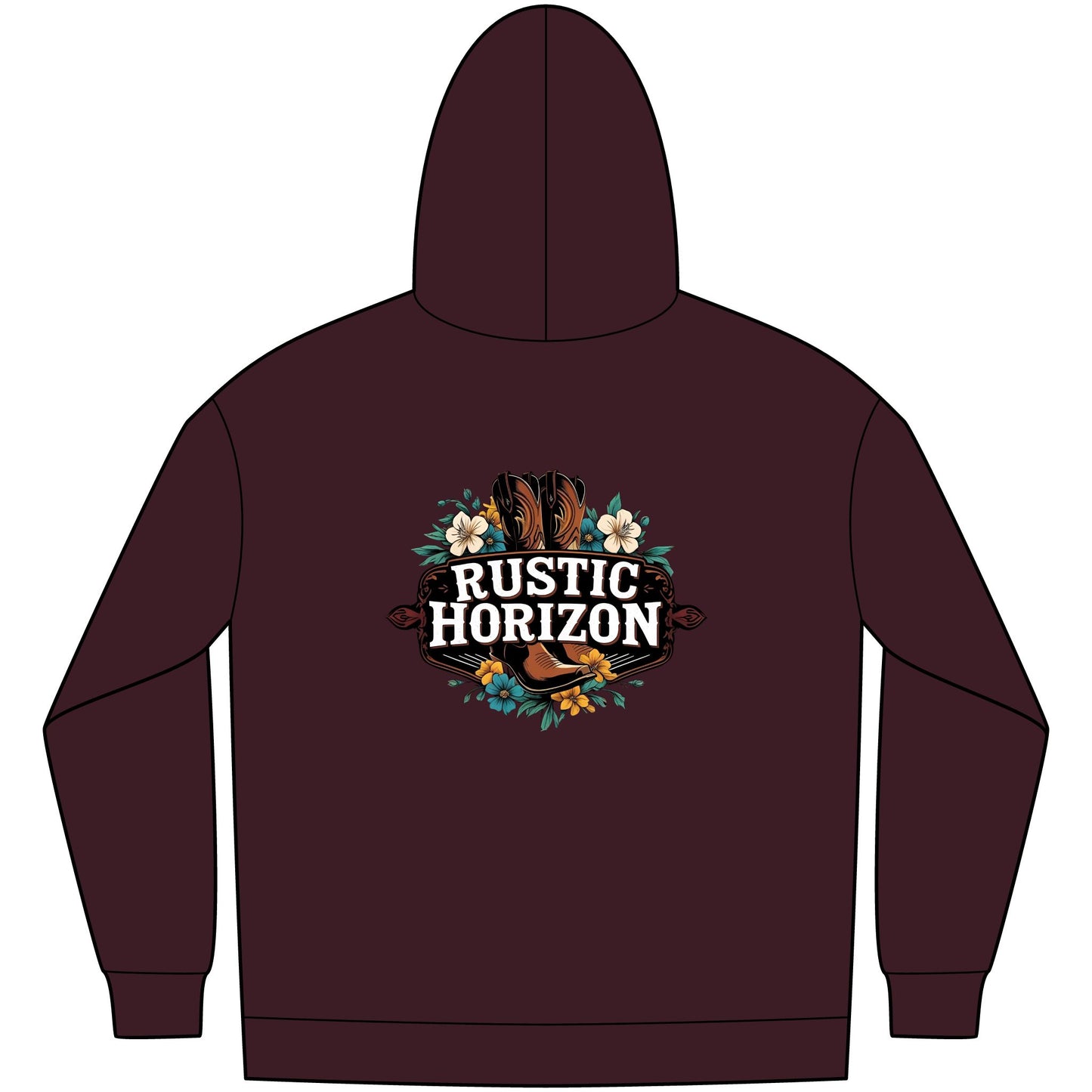 Cowgirl Unisex Western Fleece Hoodie, Rustic Fashion Sweatshirt, Cozy Winter Apparel, Gift for Rodeo Lovers, Casual Outdoor Clothing