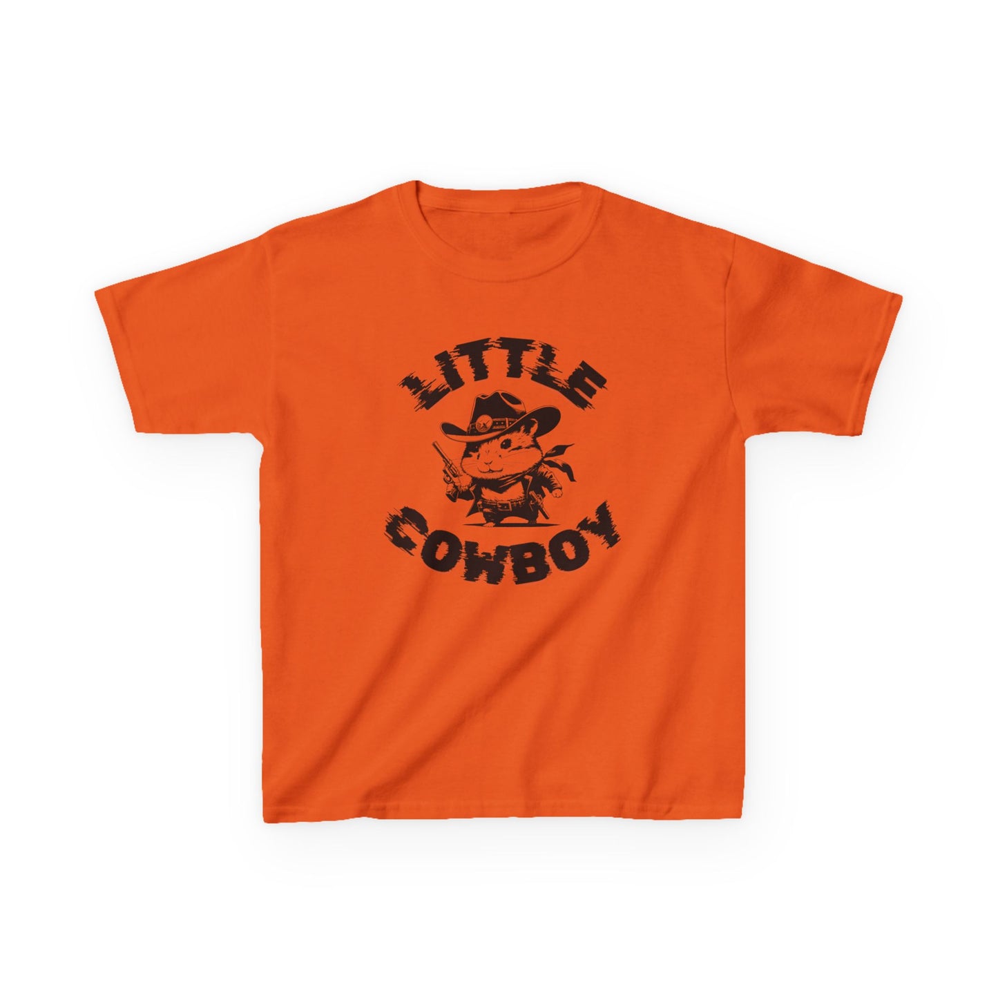 Kids Tee - Little Hamster Cowboy Design