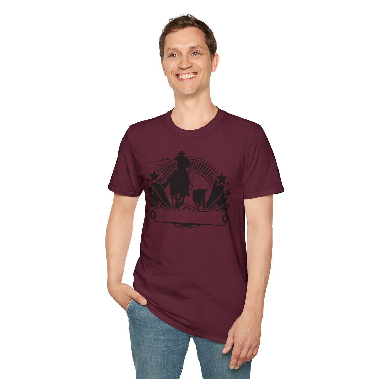 Unisex Softstyle T-Shirt CALF ROPING