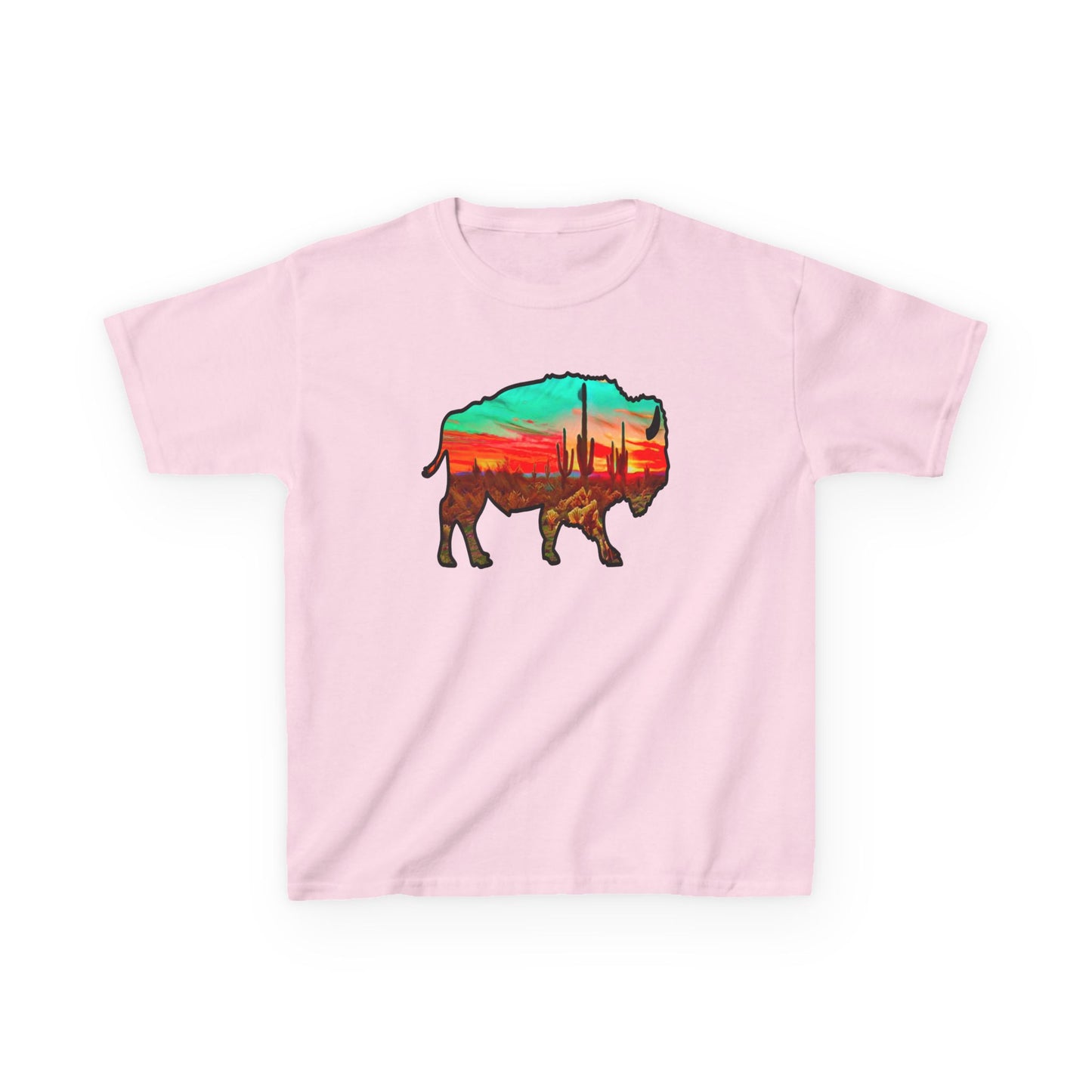 DESERT BISON Kids Heavy Cotton™ Tee