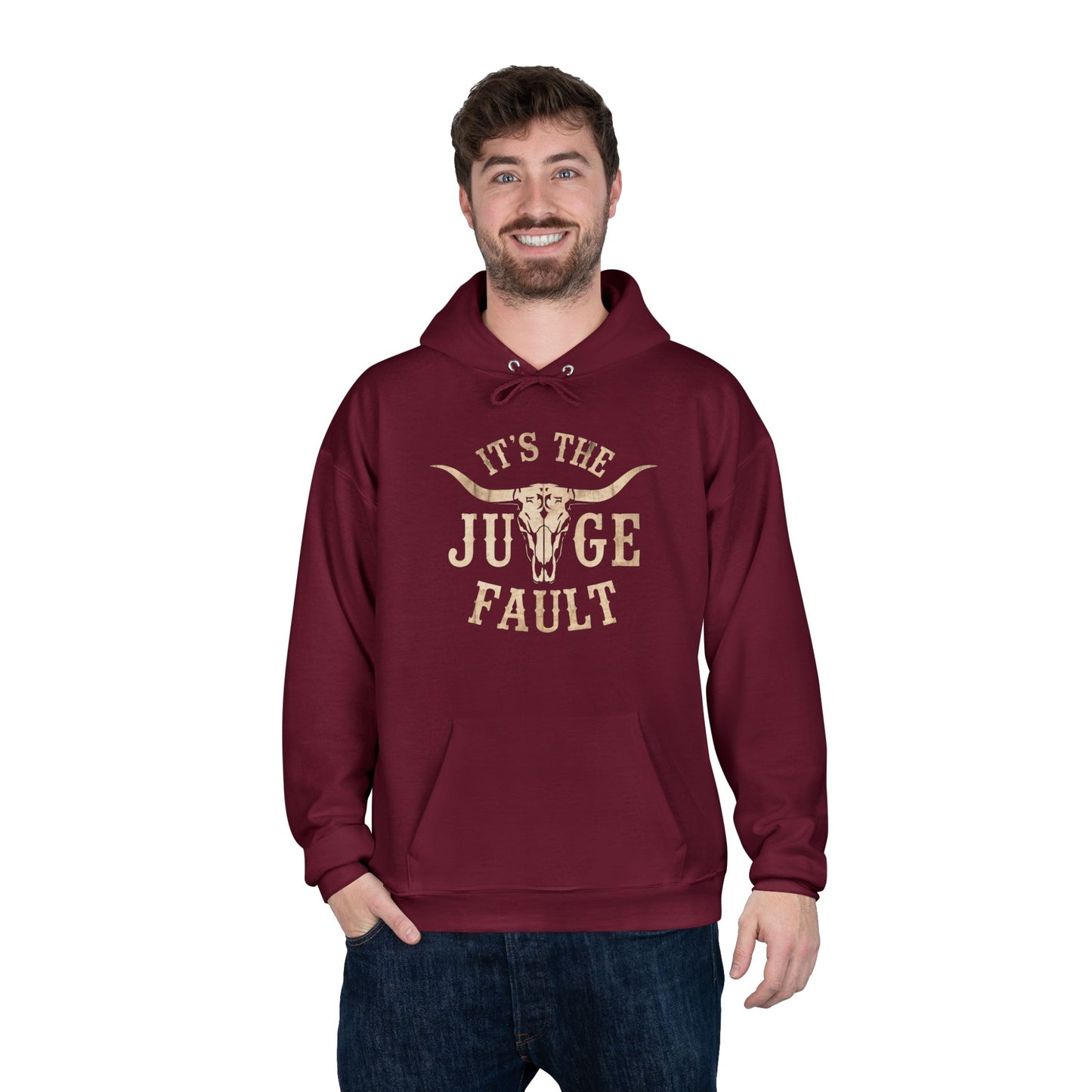 IT'S THE JUDGE FAULT Unisex EcoSmart® Pullover Hoodie Sweatshirt