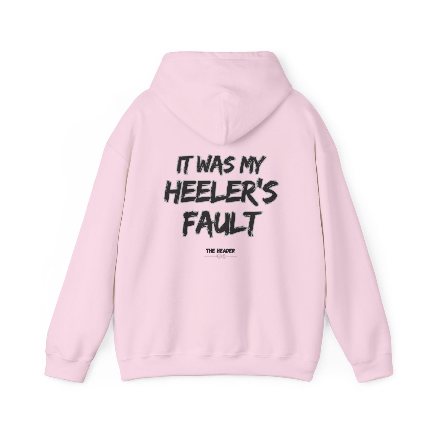 HEELER'S FAULT TEAM ROPING PARTNER RODEO Unisex Heavy Blend™ Hooded Sweatshirt