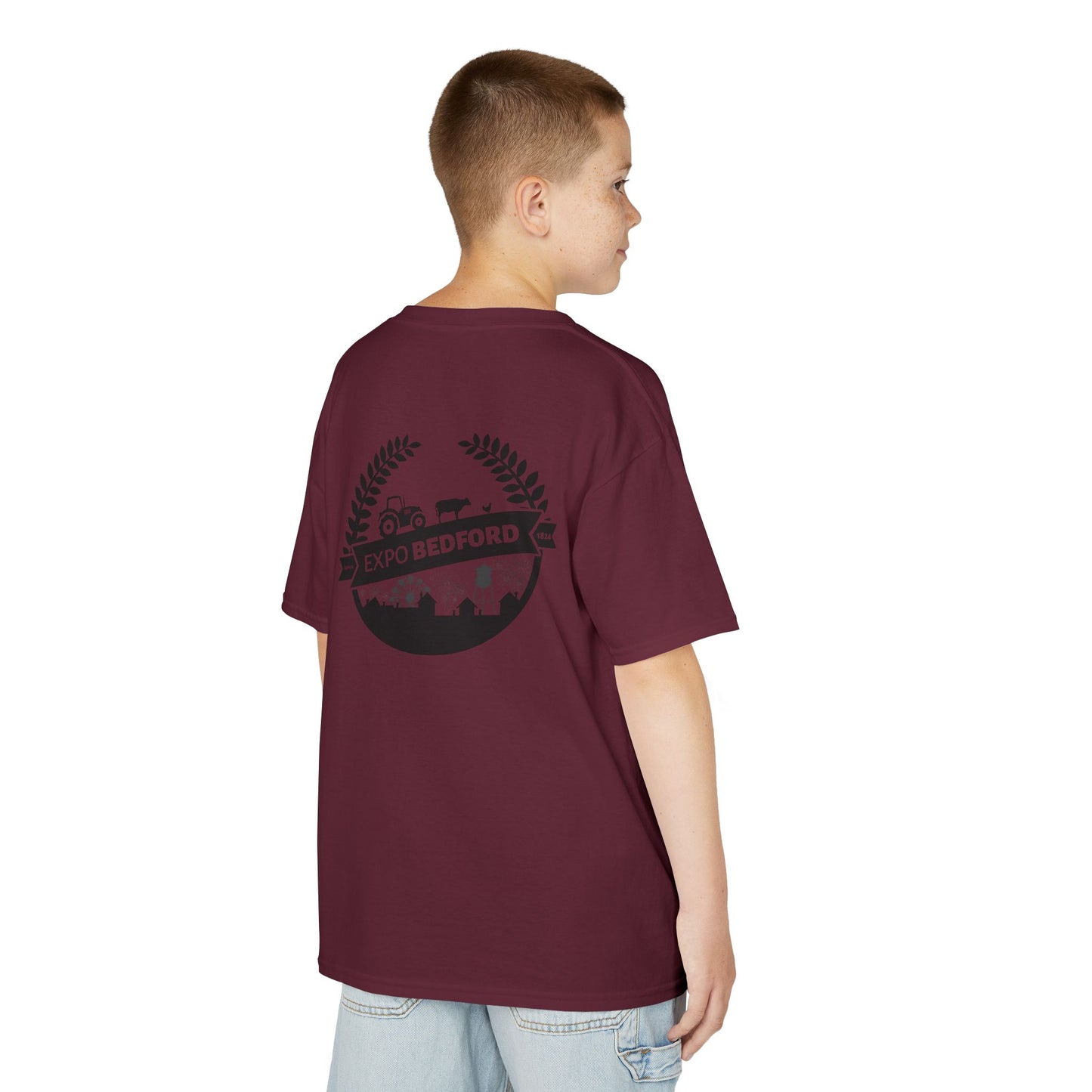 Expo Bedford 2025 Kids Cotton Tee, Youth Festival Shirt, Event T-Shirt, Kid’s Adventure Tee, Summer Celebration Top