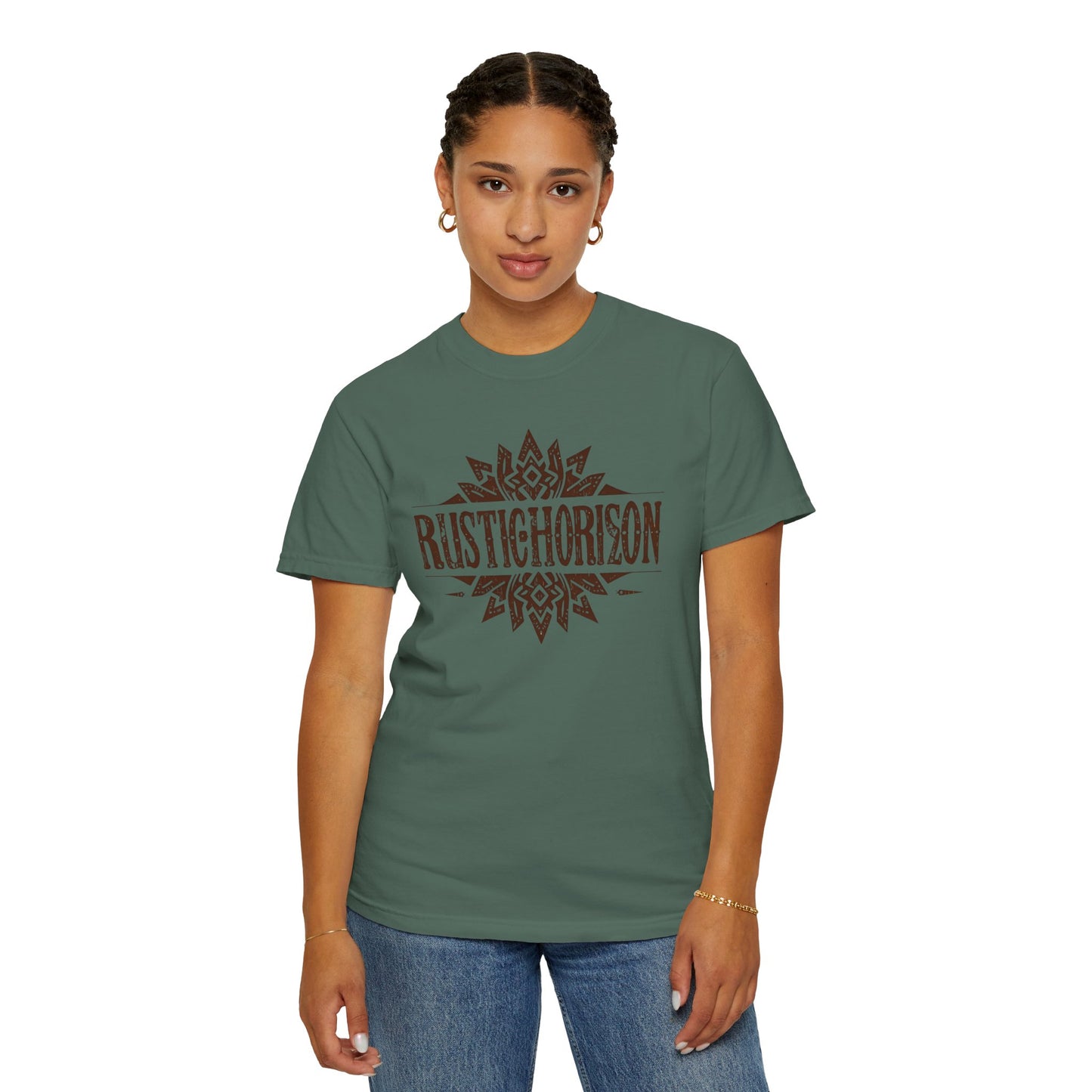 Style Rustic Horizon UNISEX T-Shirt｜Festival Wear, Casual Outfit, Gift for Nature Lovers, Vintage Style Tee, Summer Essential