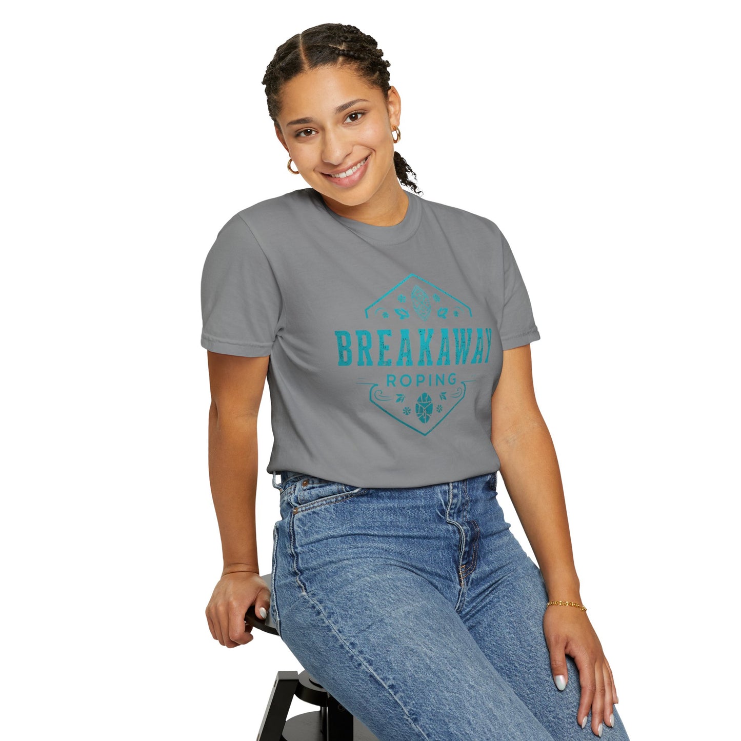 T-Shirt Unisexe Breakaway - Turquoise Simple