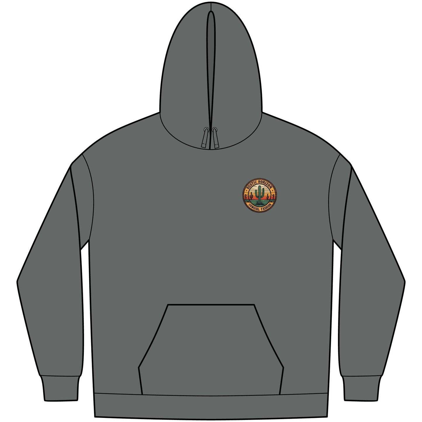 Cowgirl Unisex Western Fleece Hoodie, Rustic Fashion Sweatshirt, Cozy Winter Apparel, Gift for Rodeo Lovers, Casual Outdoor Clothing