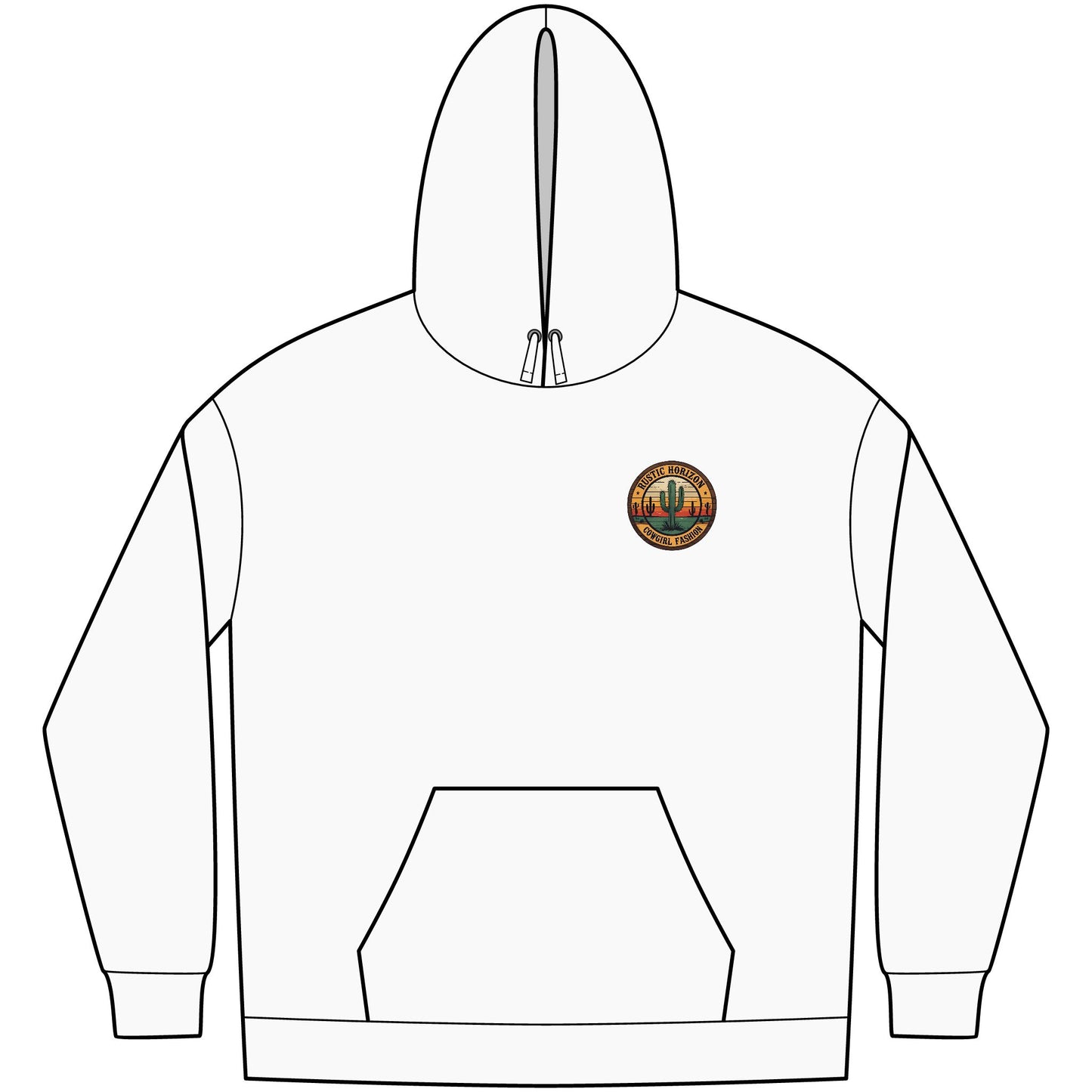 Cowgirl Unisex Western Fleece Hoodie, Rustic Fashion Sweatshirt, Cozy Winter Apparel, Gift for Rodeo Lovers, Casual Outdoor Clothing