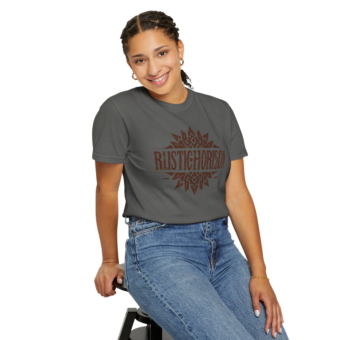 Style Rustic Horizon UNISEX T-Shirt｜Festival Wear, Casual Outfit, Gift for Nature Lovers, Vintage Style Tee, Summer Essential