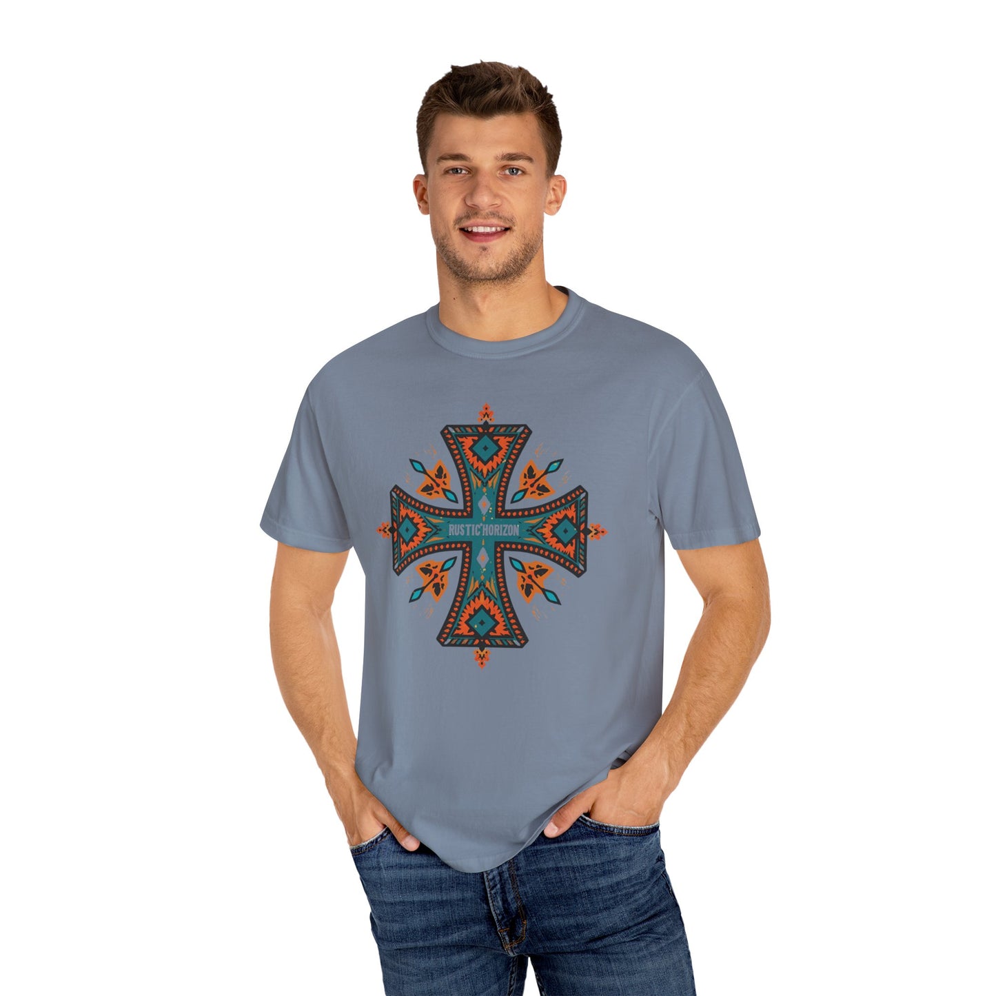 Style Rustic Horizon UNISEX T-Shirt｜Festival Wear, Casual Outfit, Gift for Nature Lovers, Vintage Style Tee, Summer Essential