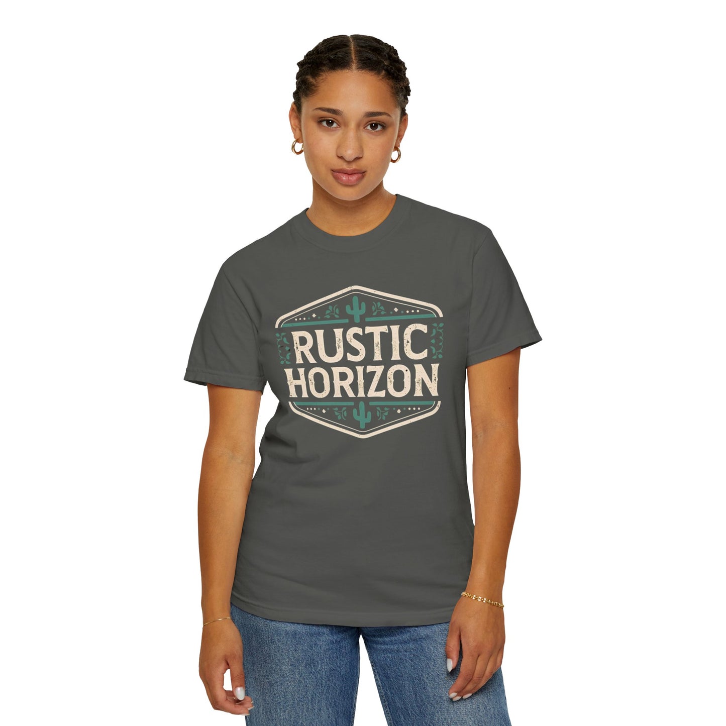 Style Rustic Horizon UNISEX T-Shirt｜Festival Wear, Casual Outfit, Gift for Nature Lovers, Vintage Style Tee, Summer Essential
