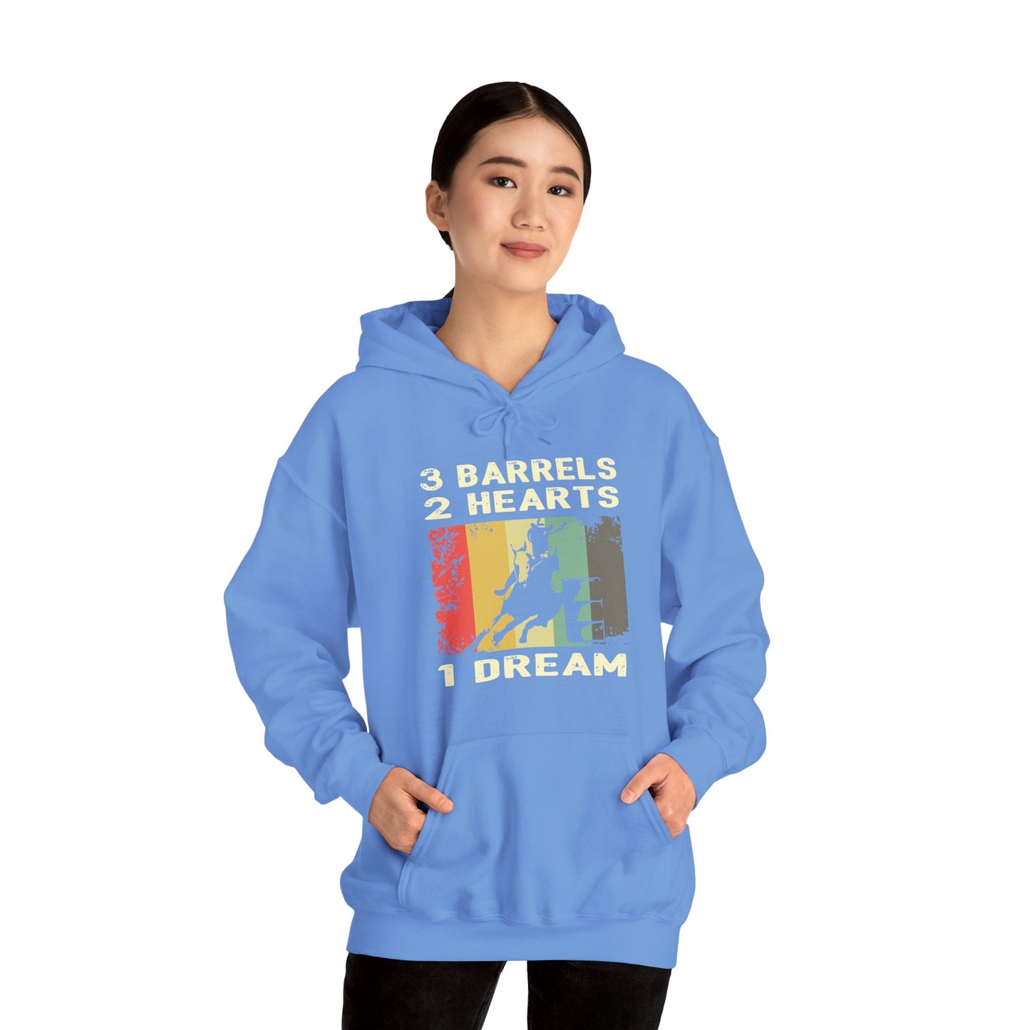 BARREL RACING Unisex Heavy Blend™ Hooded Sweatshirt