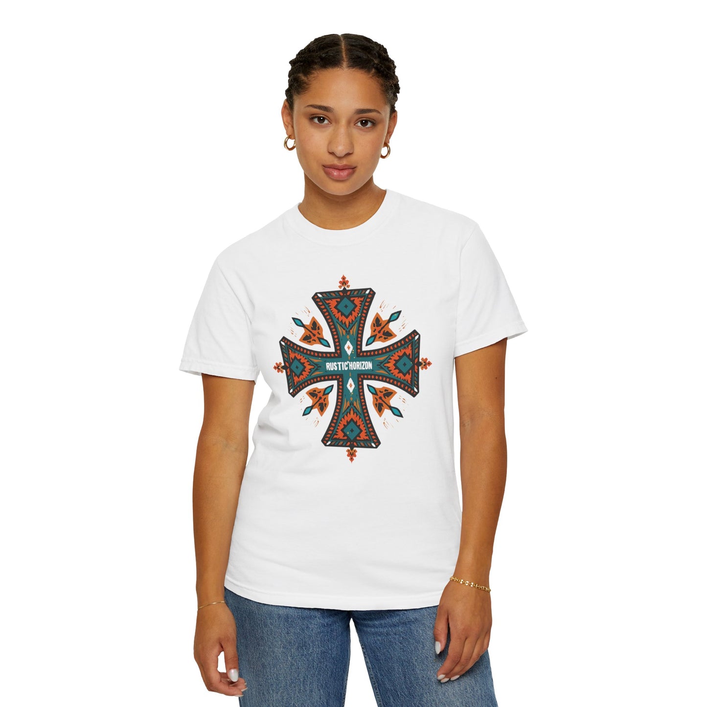 Style Rustic Horizon UNISEX T-Shirt｜Festival Wear, Casual Outfit, Gift for Nature Lovers, Vintage Style Tee, Summer Essential