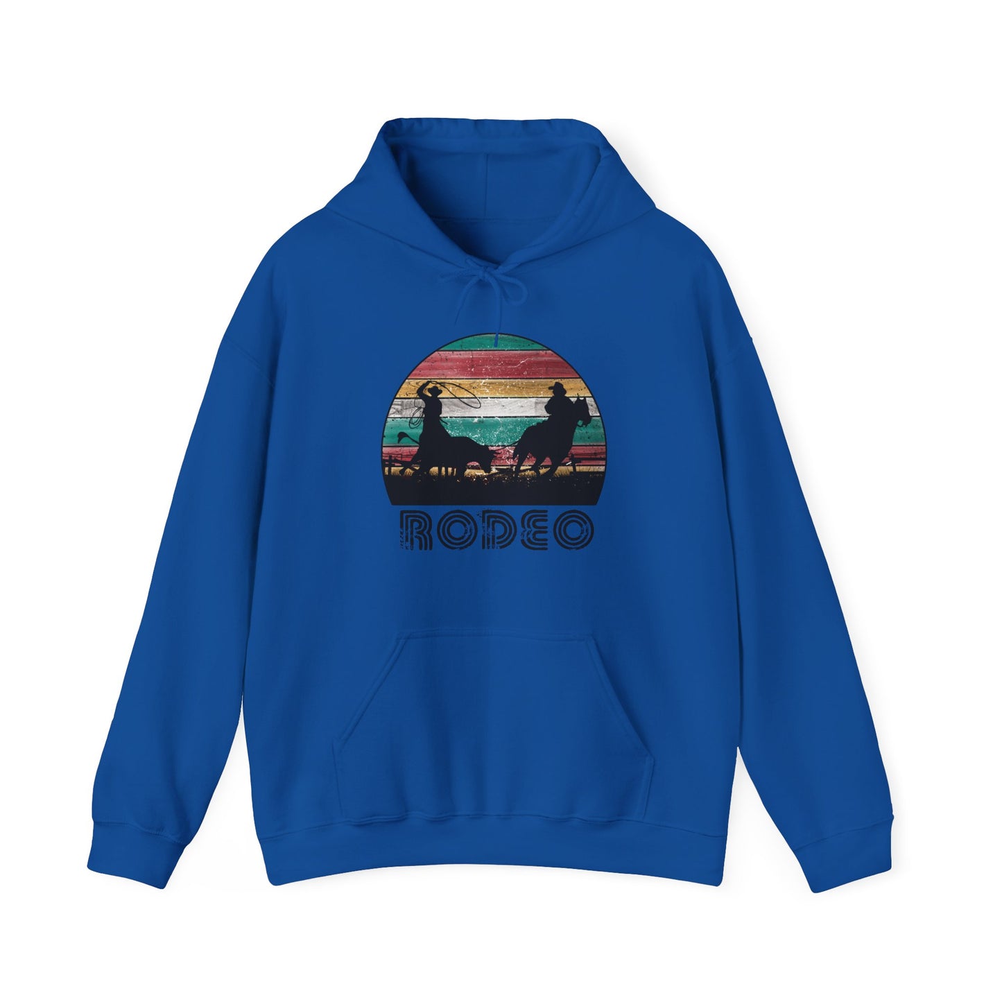 TEAM ROPING RODEO Unisex Heavy Blend™ Hooded Sweatshirt