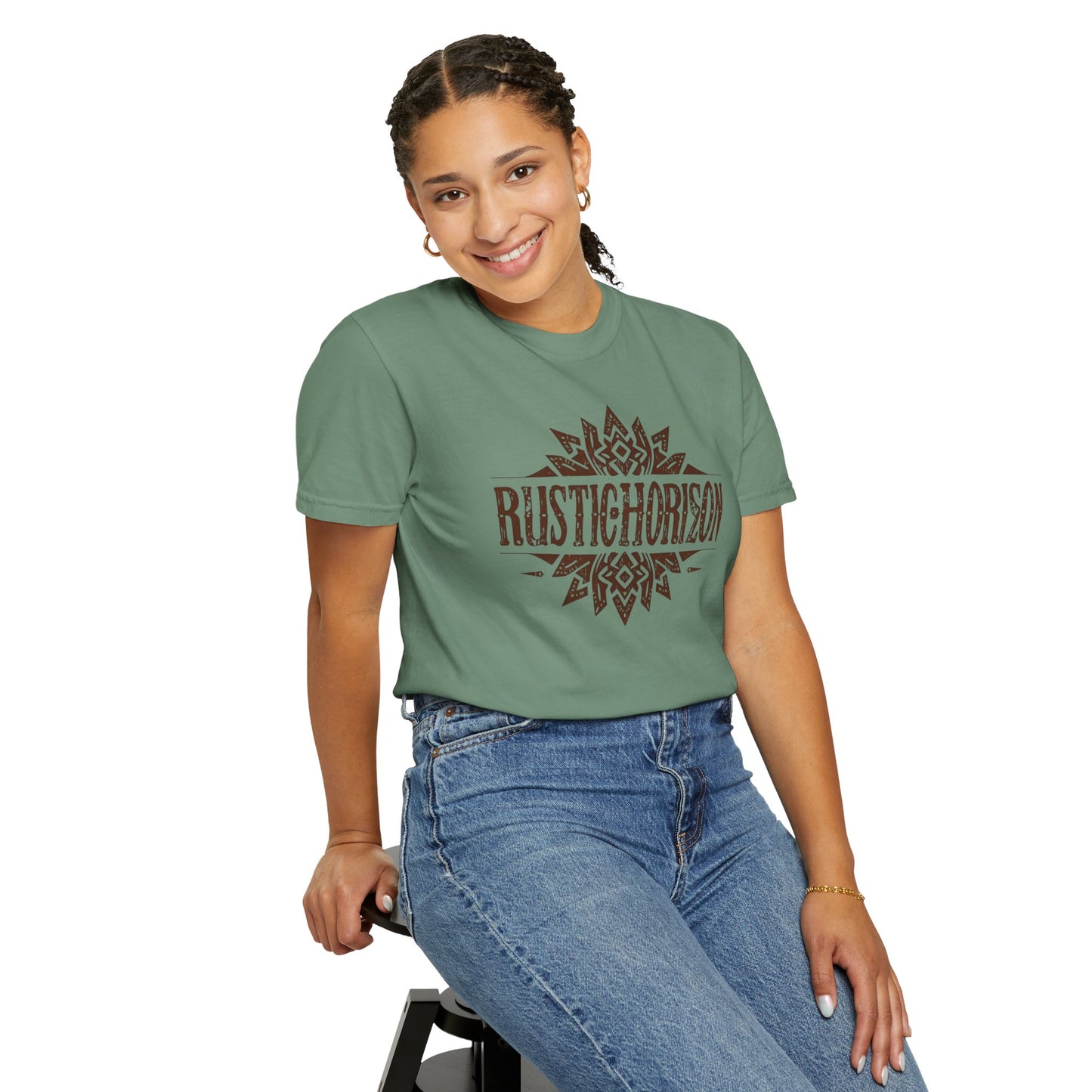 Style Rustic Horizon UNISEX T-Shirt｜Festival Wear, Casual Outfit, Gift for Nature Lovers, Vintage Style Tee, Summer Essential