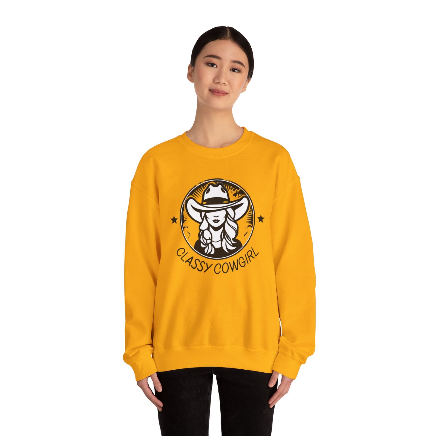 Classy Cowgirl Fashion Sweatshirt