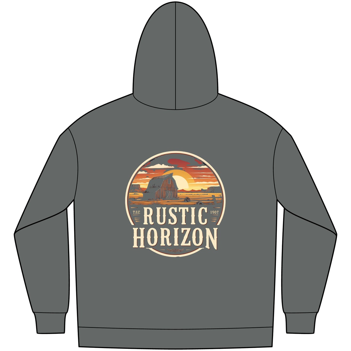 Unisex Western Fleece Hoodie, Rustic Fashion Sweatshirt, Cozy Winter Apparel, Gift for Rodeo Lovers, Casual Outdoor Clothing