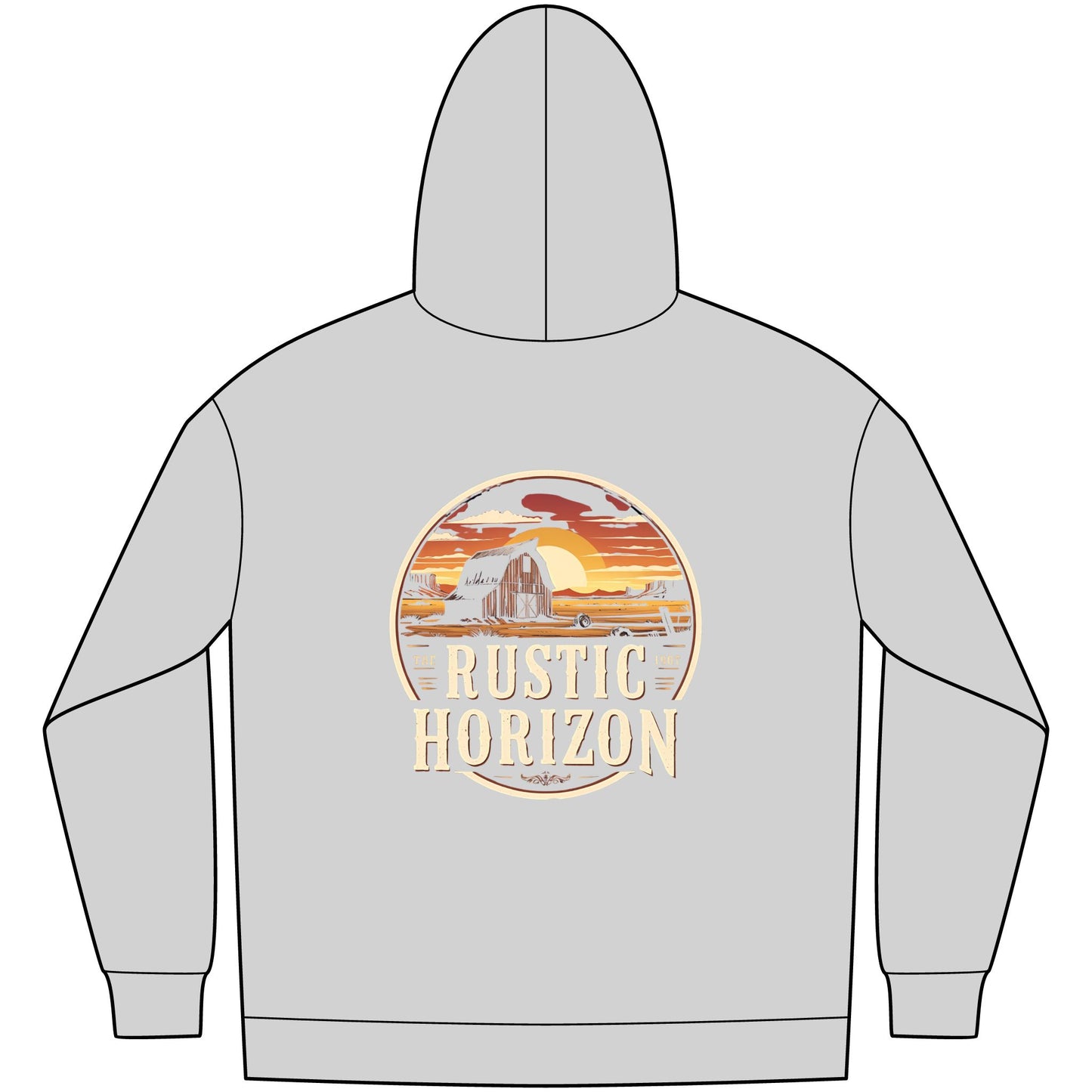 Unisex Western Fleece Hoodie, Rustic Fashion Sweatshirt, Cozy Winter Apparel, Gift for Rodeo Lovers, Casual Outdoor Clothing