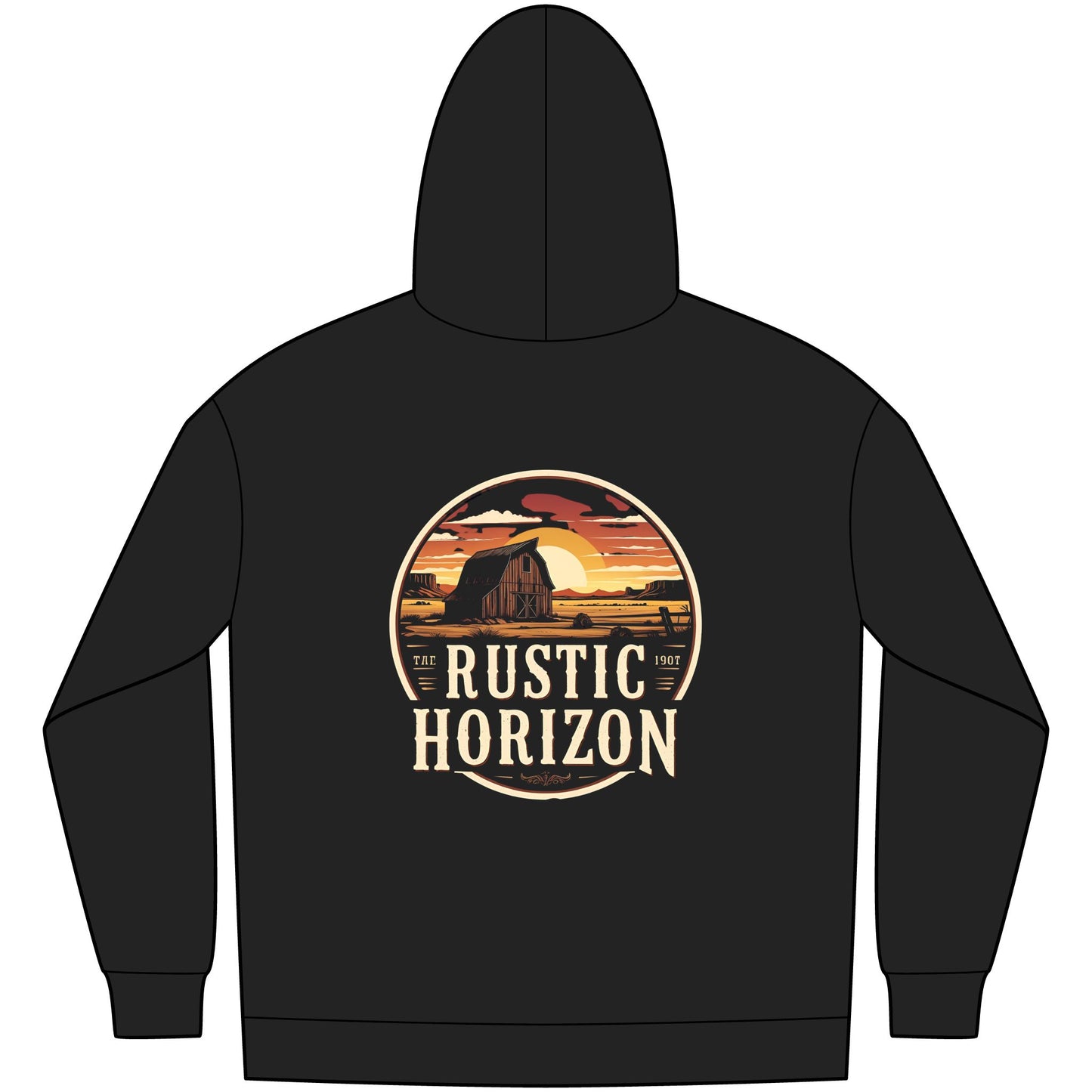 Unisex Western Fleece Hoodie, Rustic Fashion Sweatshirt, Cozy Winter Apparel, Gift for Rodeo Lovers, Casual Outdoor Clothing