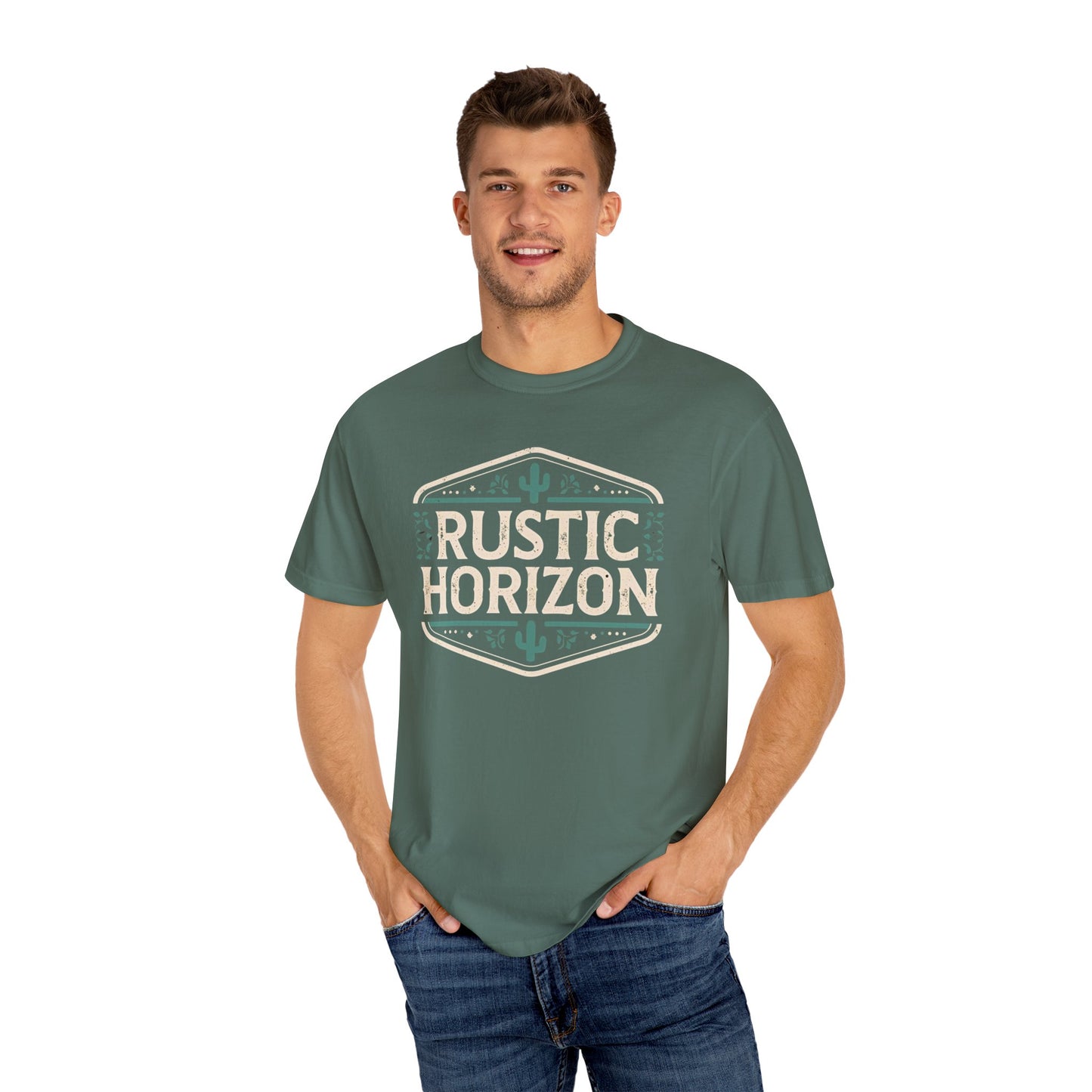 Style Rustic Horizon UNISEX T-Shirt｜Festival Wear, Casual Outfit, Gift for Nature Lovers, Vintage Style Tee, Summer Essential