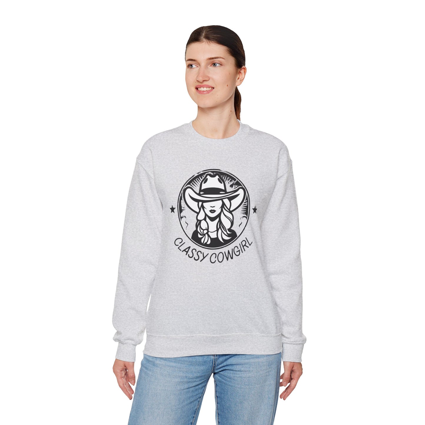 Classy Cowgirl Fashion Sweatshirt