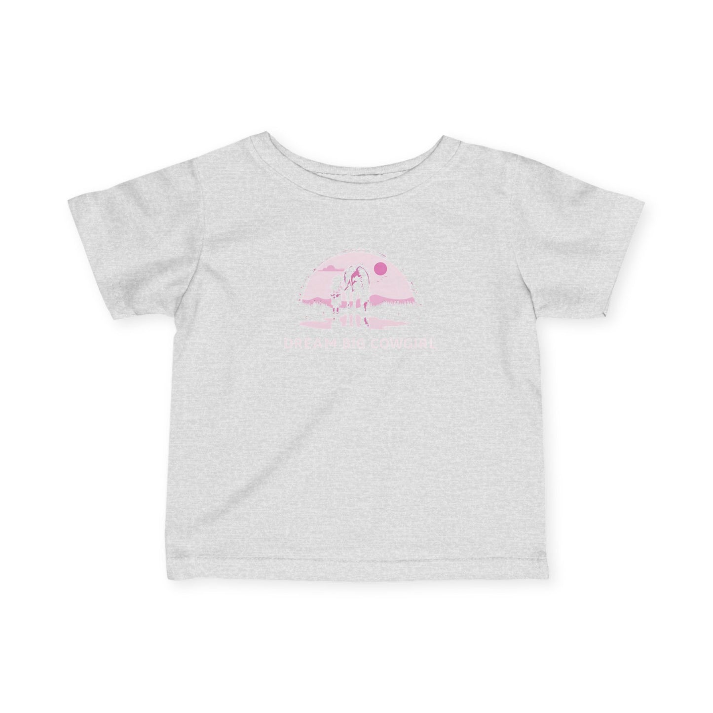 'Dream Big Cowgirl' Western Baby Shirt