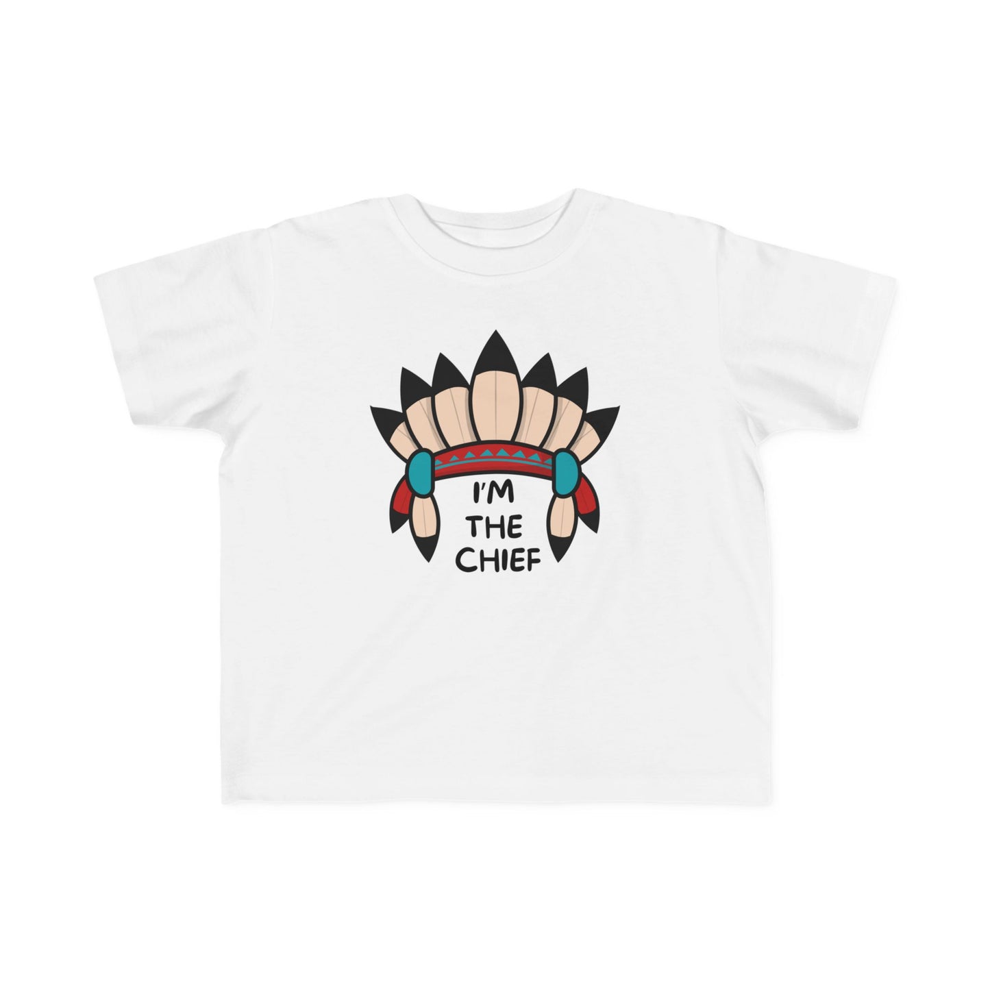 I'M THE CHIEF INDIAN ENFANT Toddler's Fine Jersey Tee