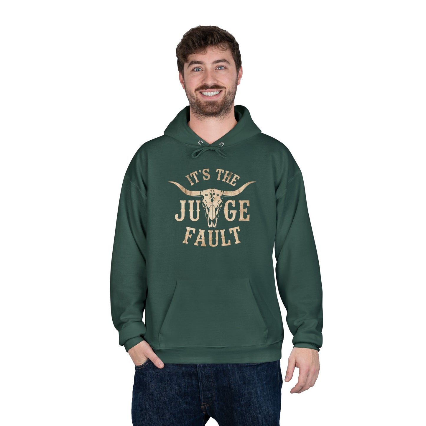IT'S THE JUDGE FAULT Unisex EcoSmart® Pullover Hoodie Sweatshirt