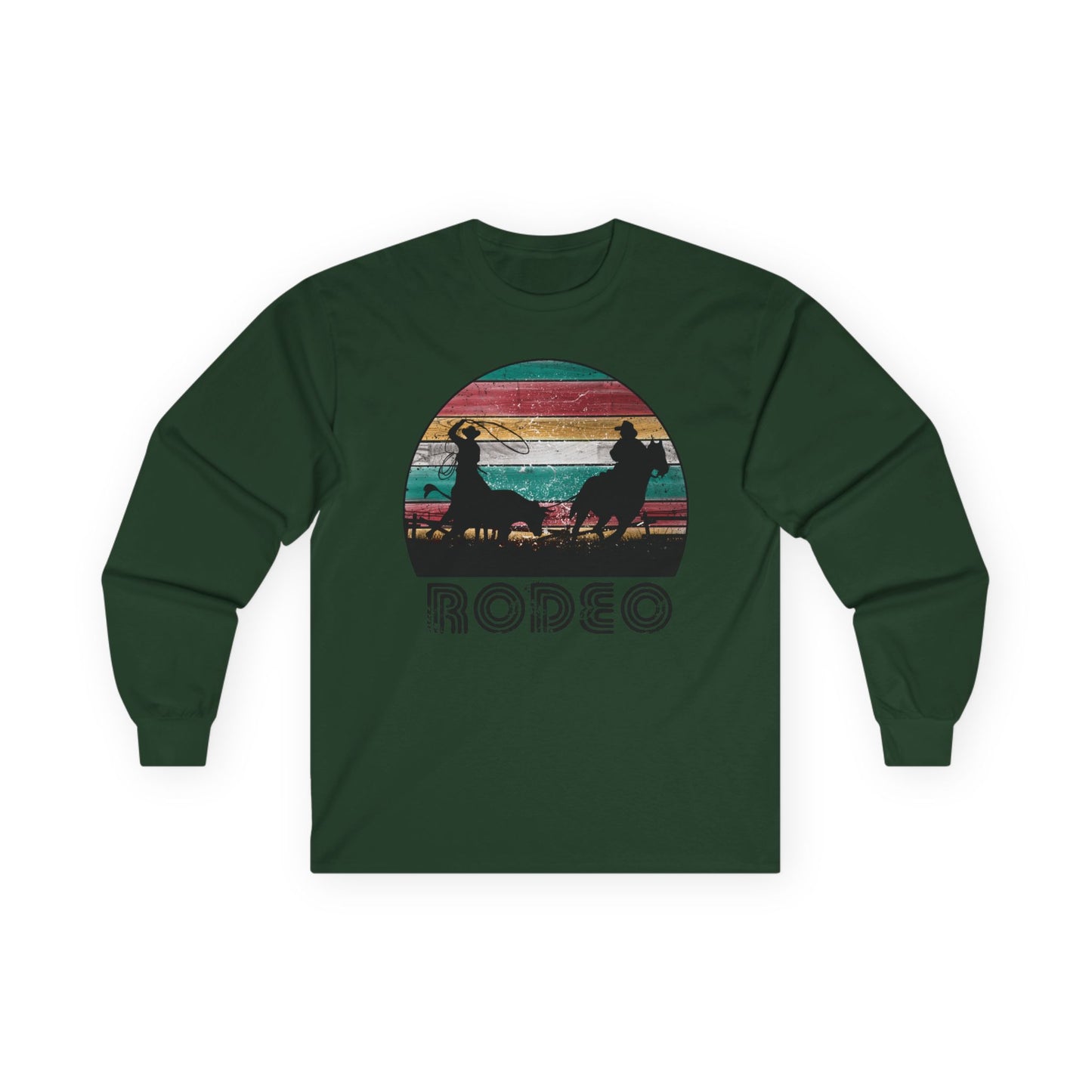 Unisex Ultra Cotton Long Sleeve Tee TEAM ROPING