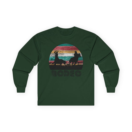Unisex Ultra Cotton Long Sleeve Tee TEAM ROPING