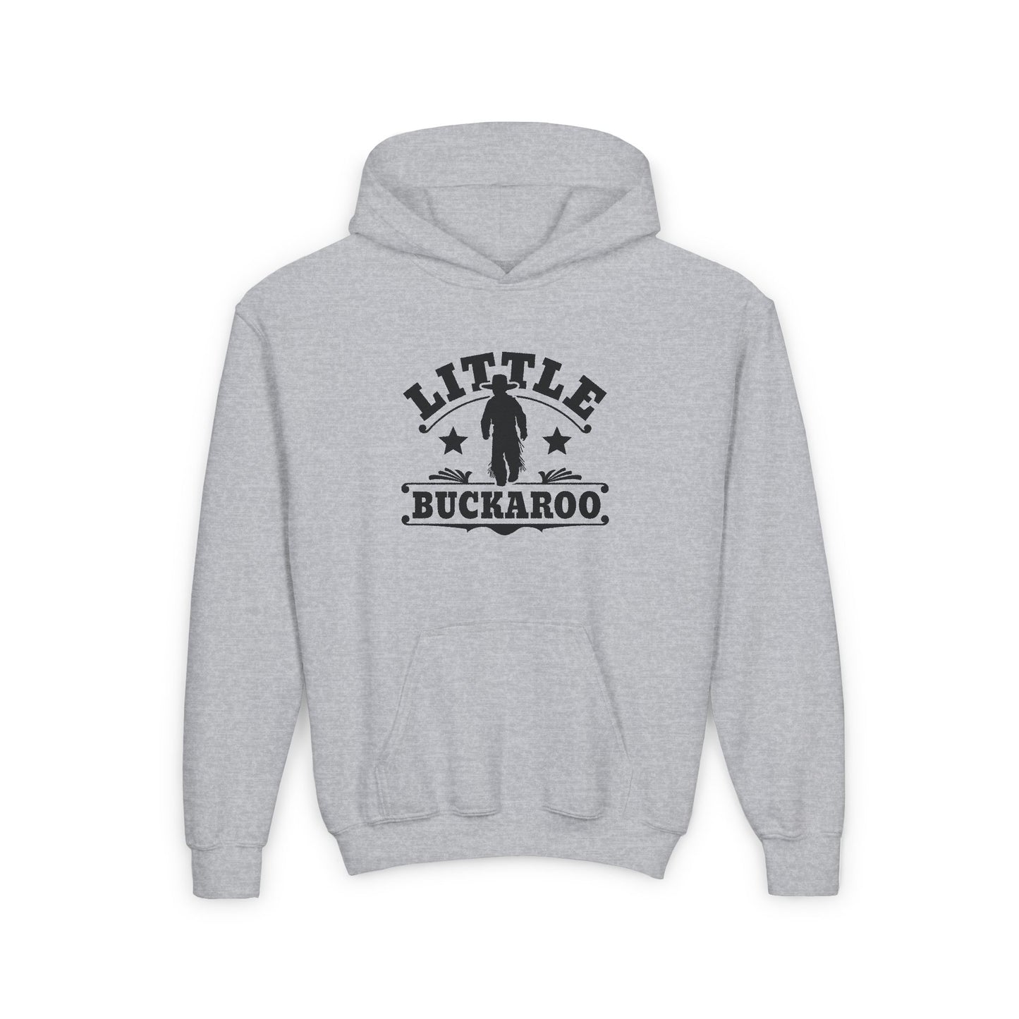 LITTLE BUCKAROO Youth Heavy Blend Hooded Sweatshirt LITTLE BUCKAROO