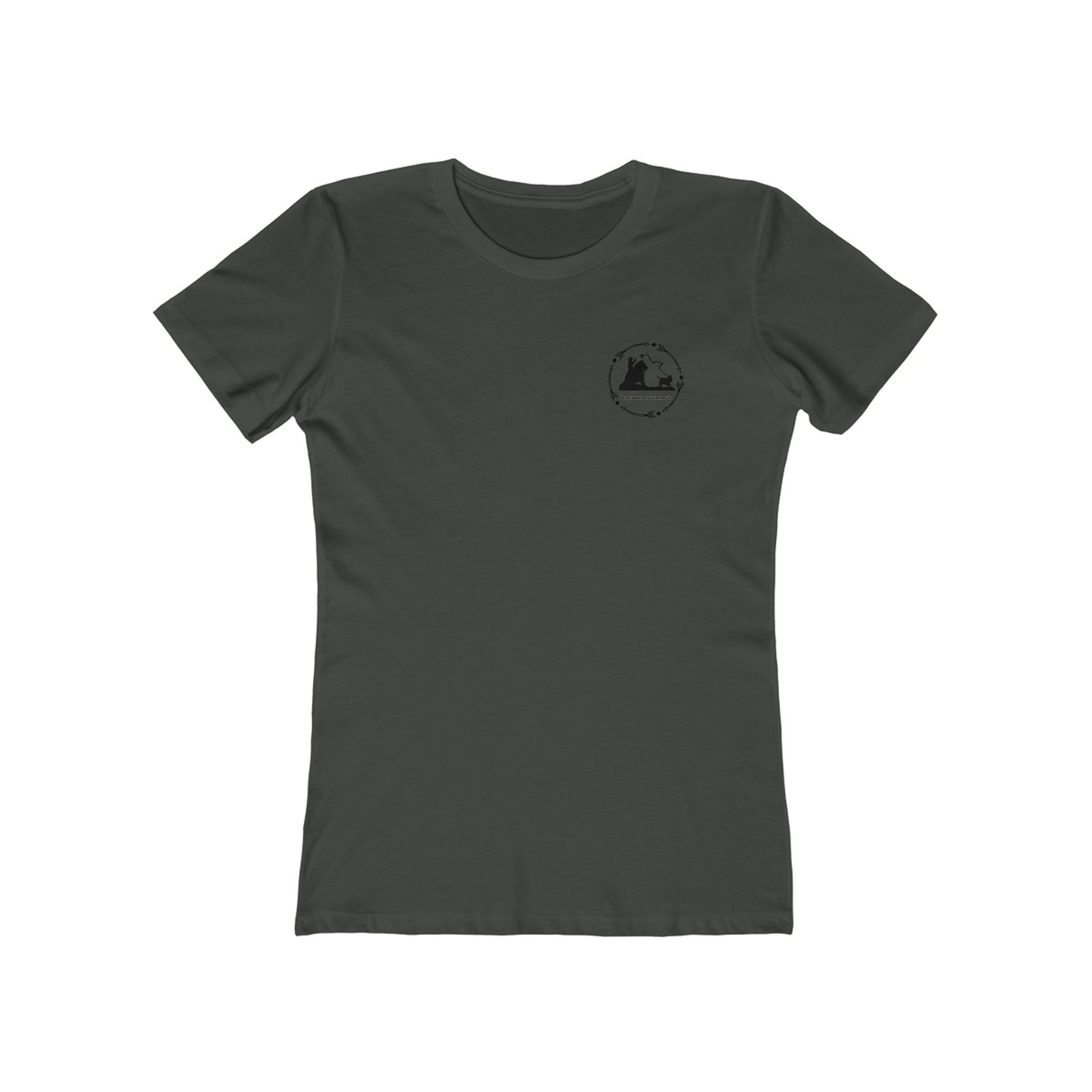 Breath, stop thinking and rope Cowgirl Women's Boyfriend Tee - Perfect for Casual Outings and Celebrations