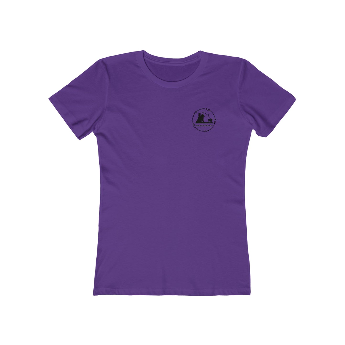 Breath, stop thinking and rope Cowgirl Women's Boyfriend Tee - Perfect for Casual Outings and Celebrations
