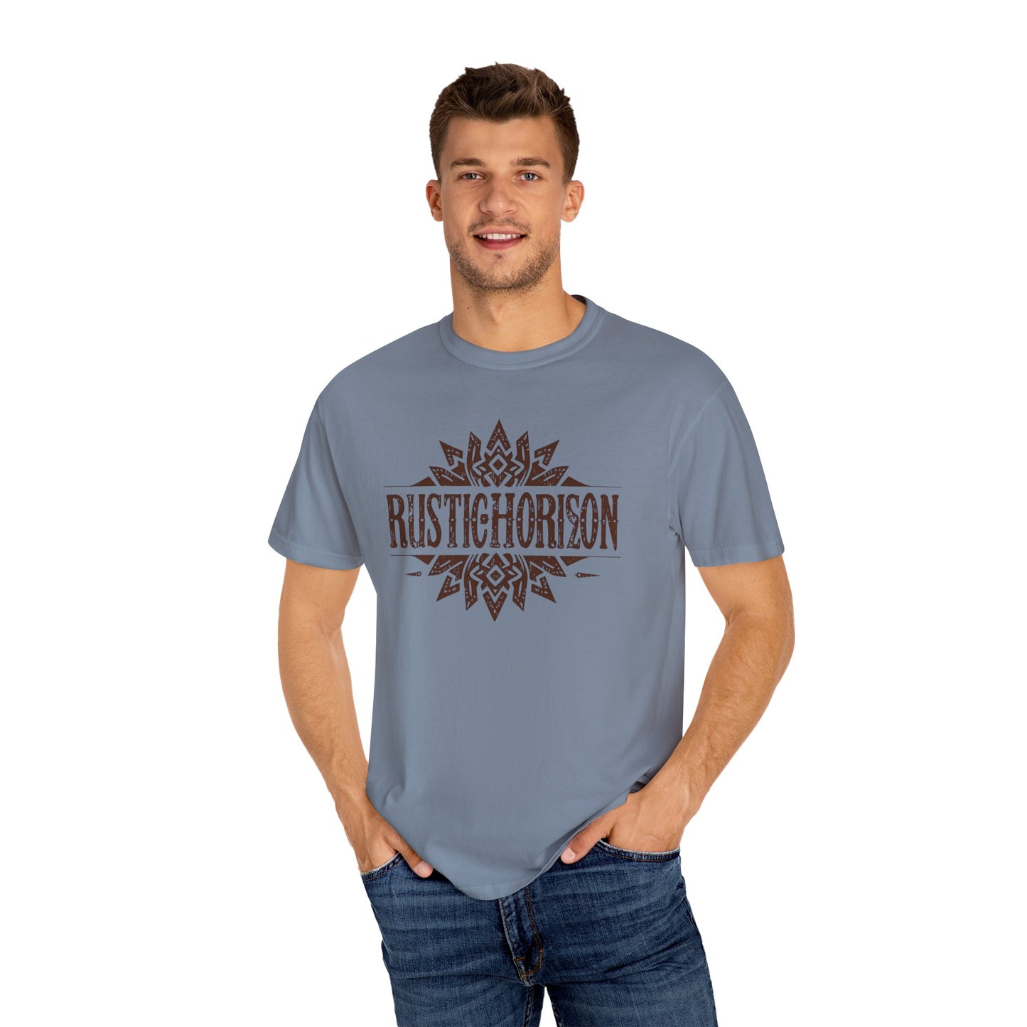 Style Rustic Horizon UNISEX T-Shirt｜Festival Wear, Casual Outfit, Gift for Nature Lovers, Vintage Style Tee, Summer Essential