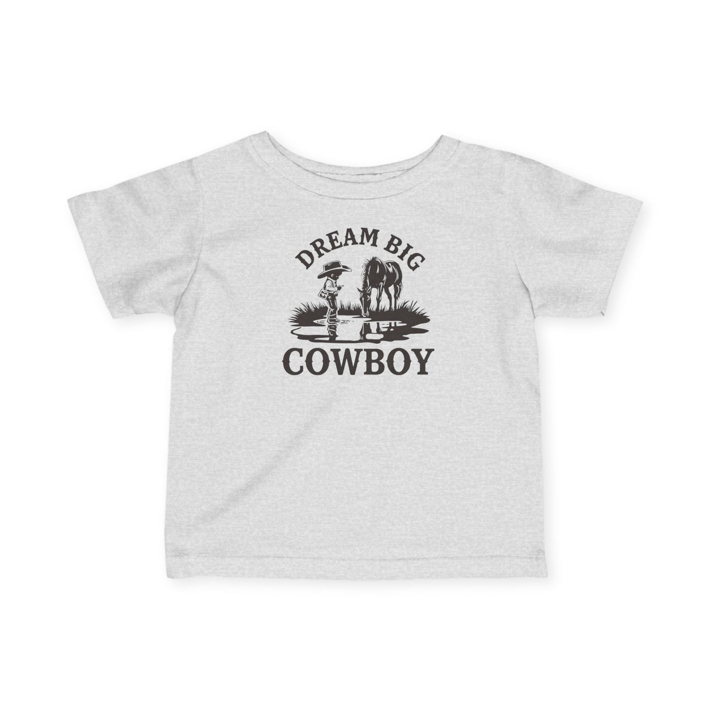 'Dream Big Cowboy' Western Baby Shirt
