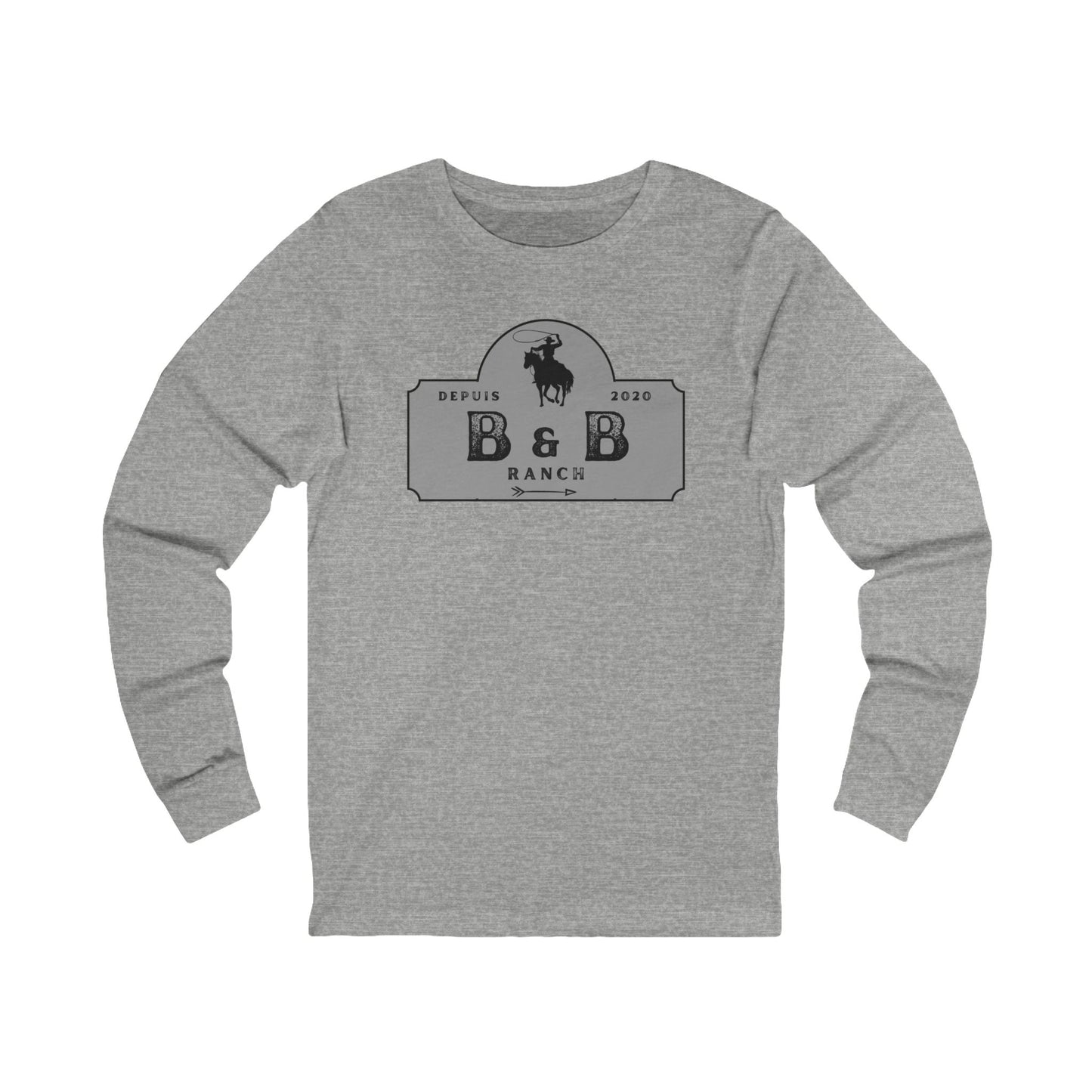 RANCH B & B LOGO Unisex Jersey Long Sleeve Tee