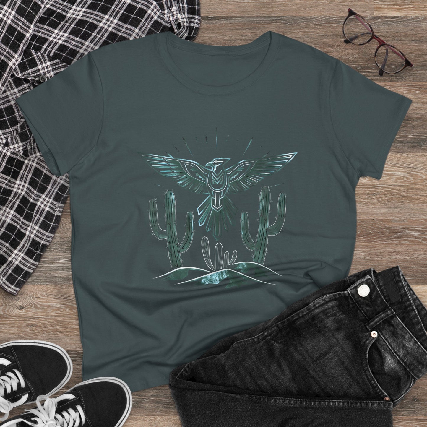 Women's Tee - Thunderbird Western Fashion Cowgirl