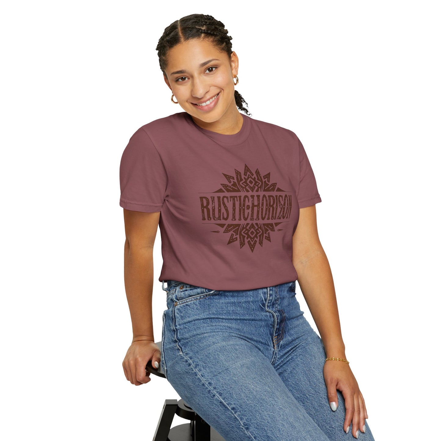 Style Rustic Horizon UNISEX T-Shirt｜Festival Wear, Casual Outfit, Gift for Nature Lovers, Vintage Style Tee, Summer Essential