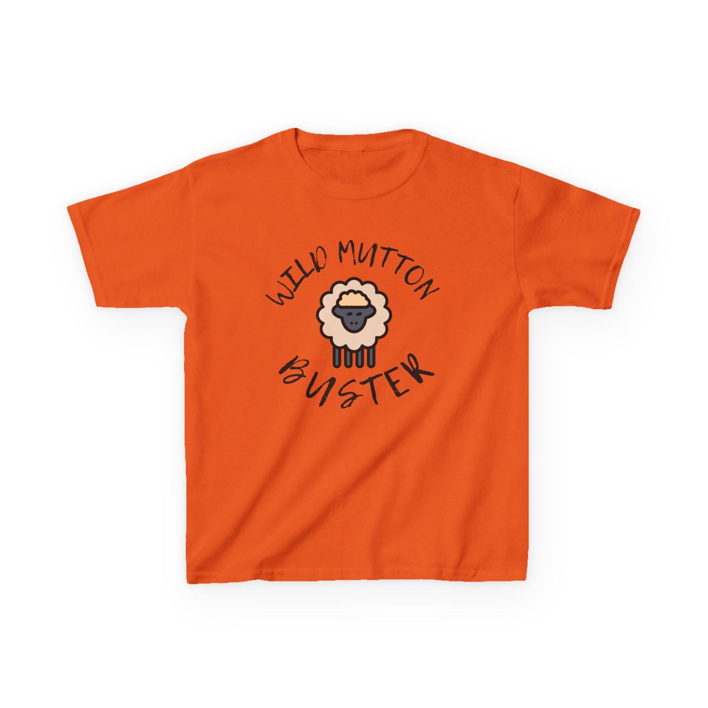 Wild Mutton Buster Kids Tee -  Little Cowboy Design