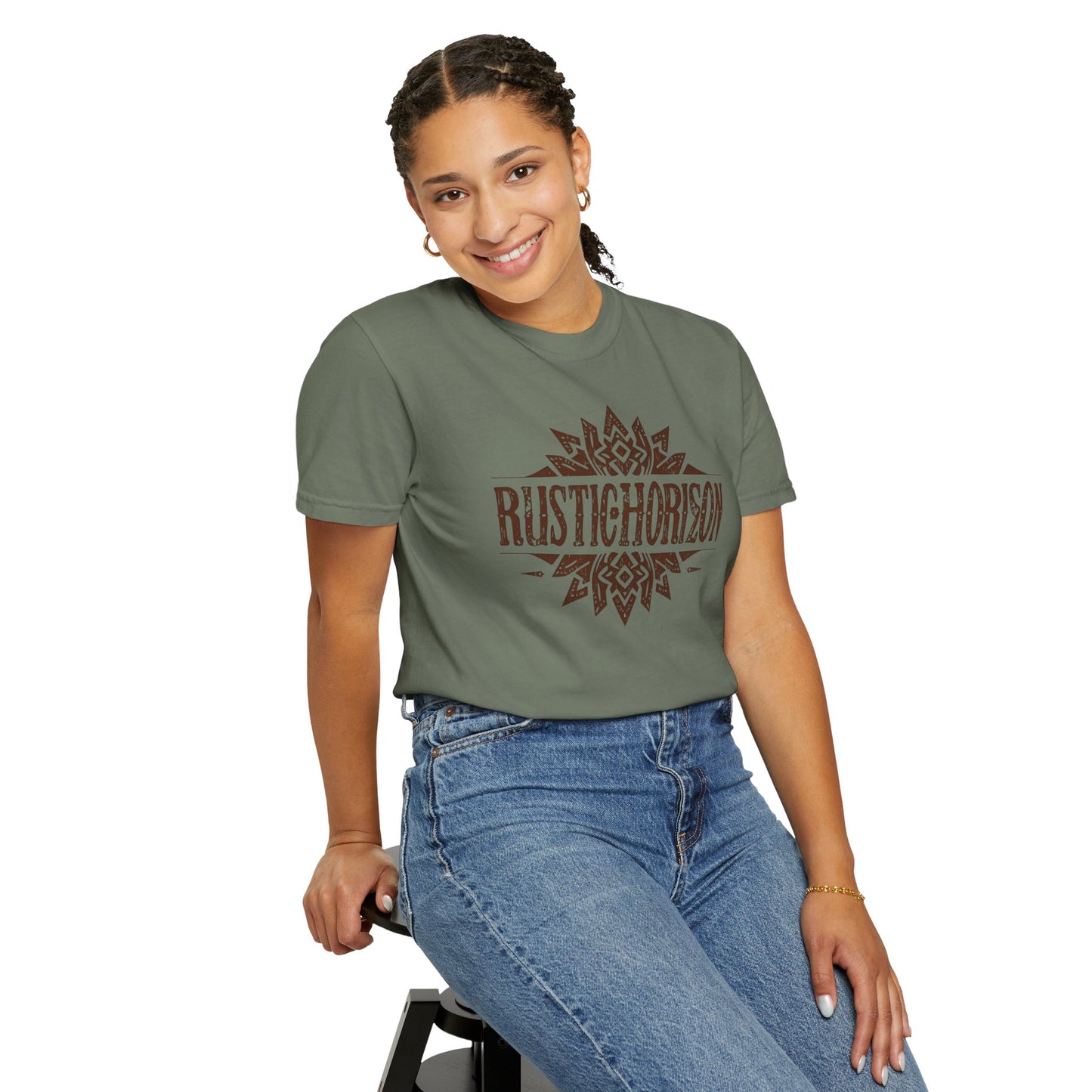Style Rustic Horizon UNISEX T-Shirt｜Festival Wear, Casual Outfit, Gift for Nature Lovers, Vintage Style Tee, Summer Essential